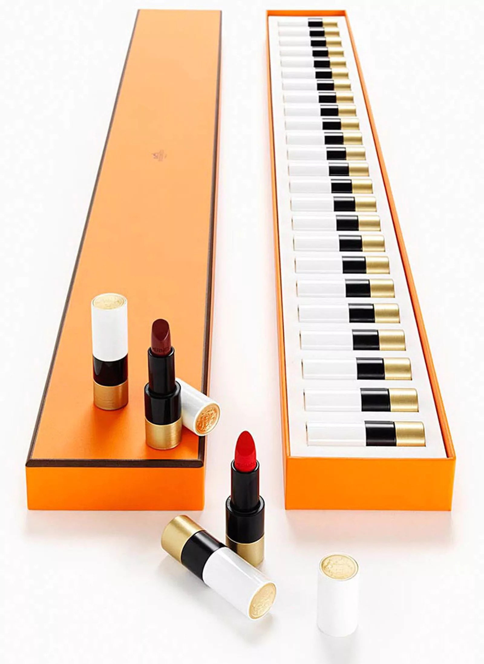 Набор «Фортепиано 24 цвета»: 24 губные помады Rouge Hermès, фото 2