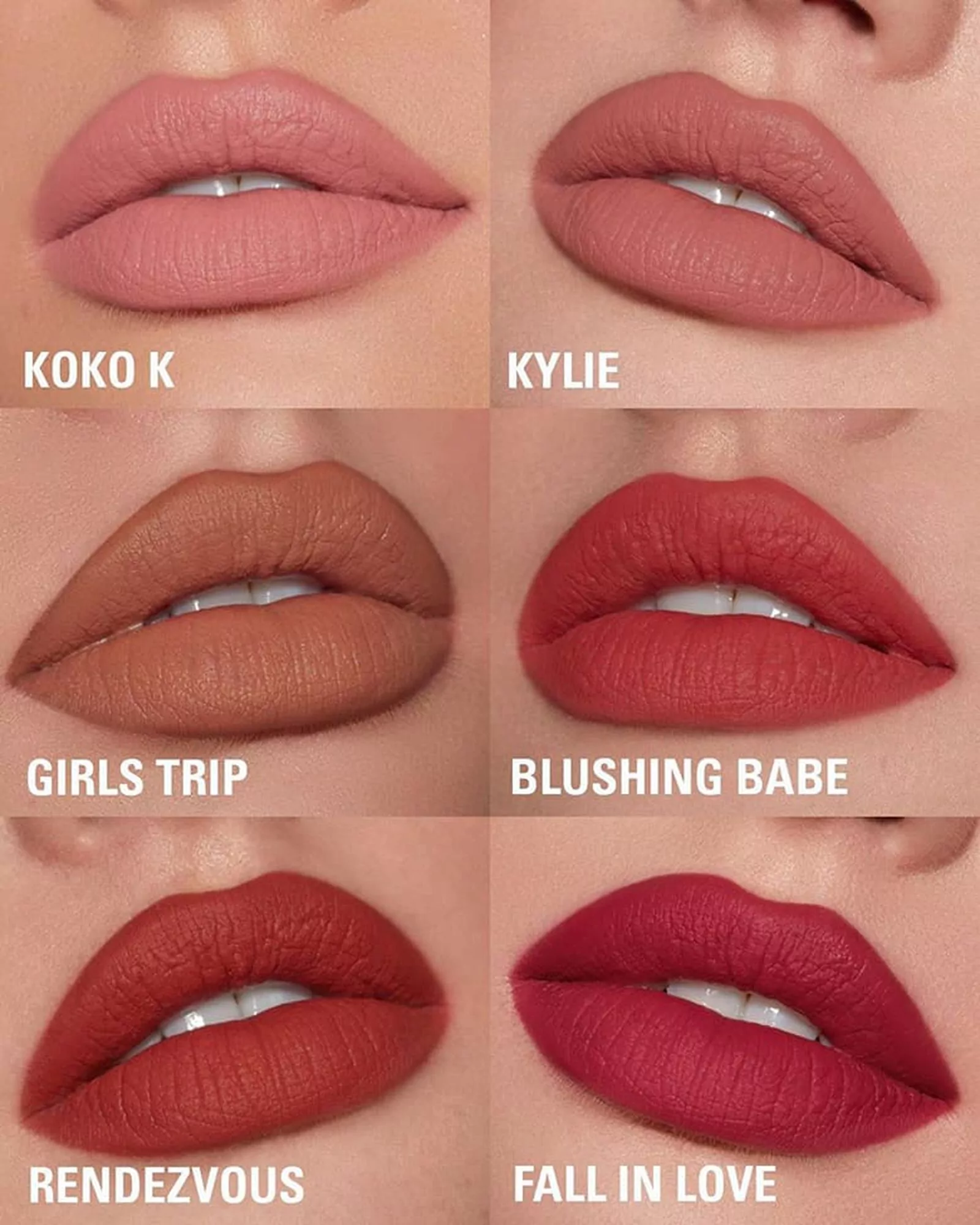 Новые оттенки матовых помад и лайнеров для губ от Kylie Cosmetics, фото 2