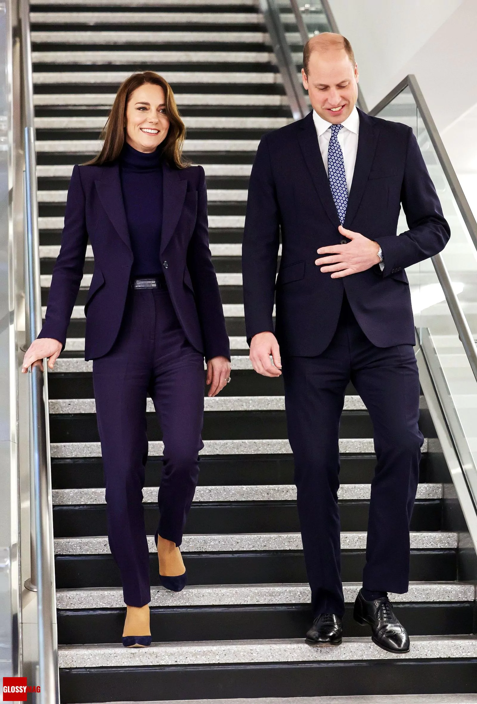 Принц Уэльский Уильям и принцесса Уэльская Кэтрин в аэропорту Бостона, 30 ноября 2022 г., фото 3