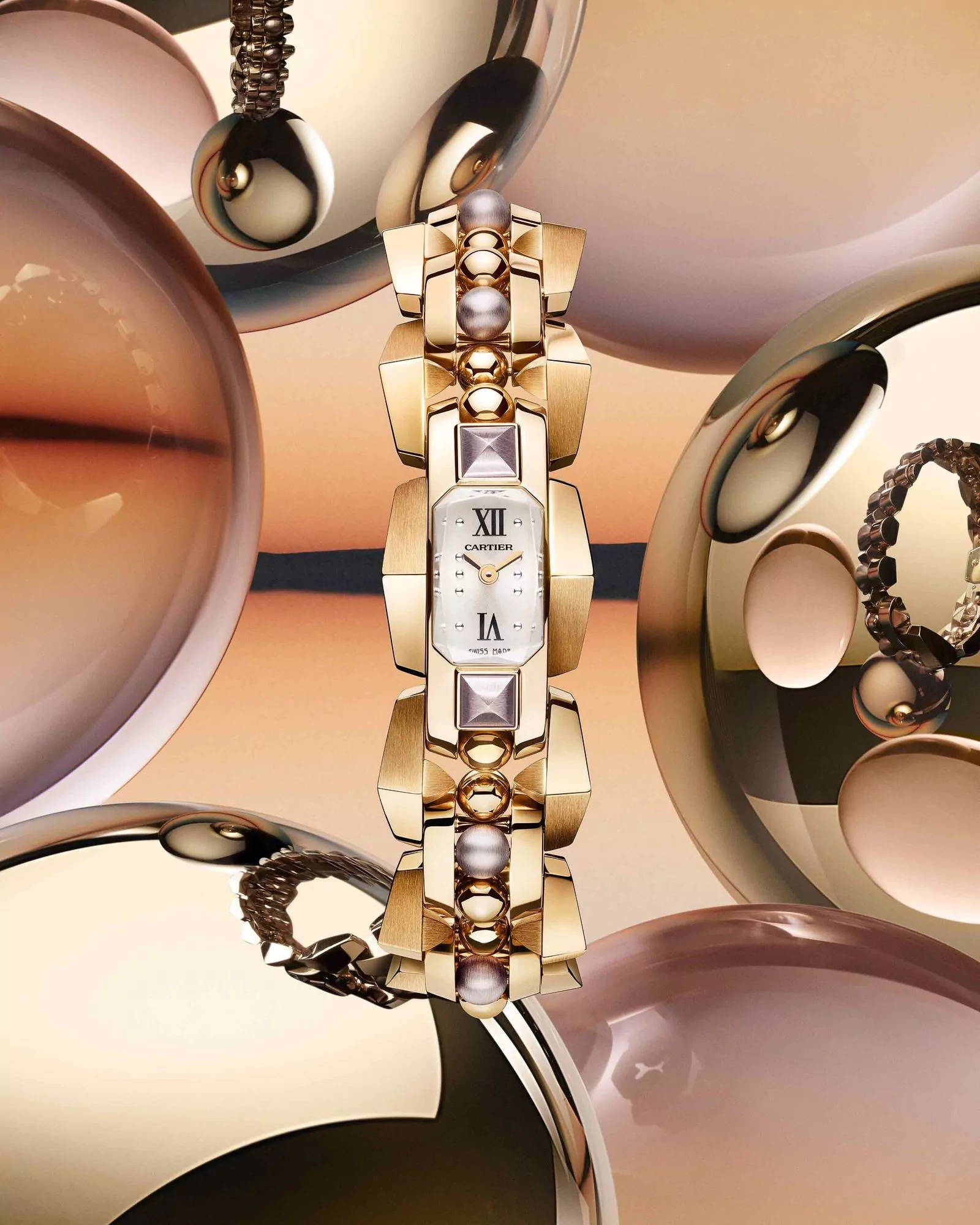 Новая коллекция ювелирных часов Mécabille Cartier, фото 2