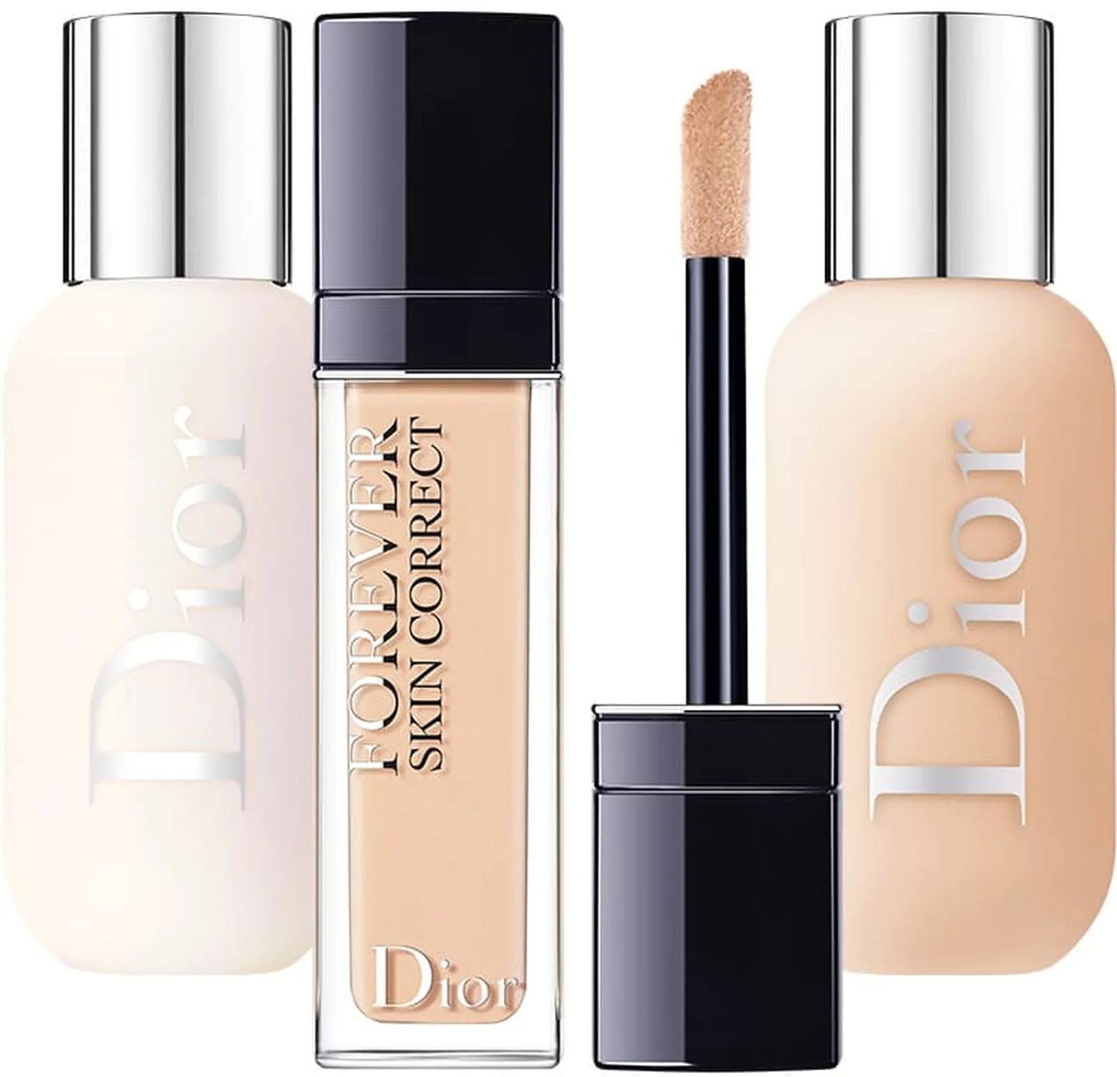 Dior Backstage Face And Body Primer, Dior Forever Skin Correct, Dior Backstage Face And Body foundation