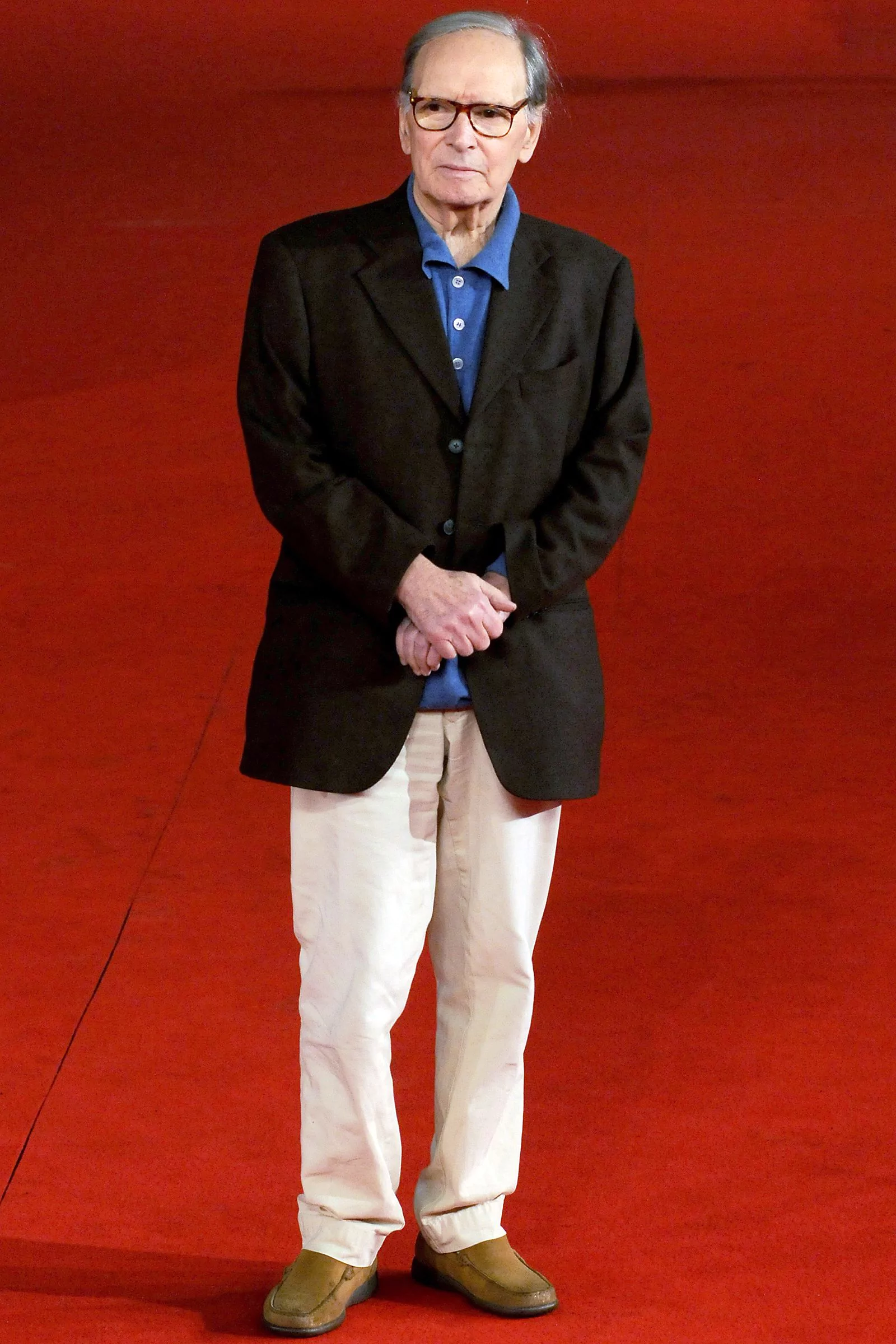 Эннио Морриконе на 6-м Международном Римском кинофестивале, 31 октября 2011 г.