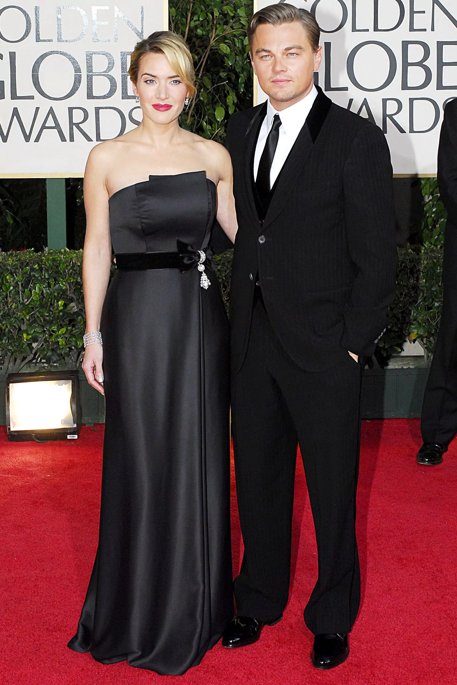 Кейт Уинслет и Леонардо Ди Каприо на 66-й ежегодной премии «Золотой глобус», 11 января 2009 г.