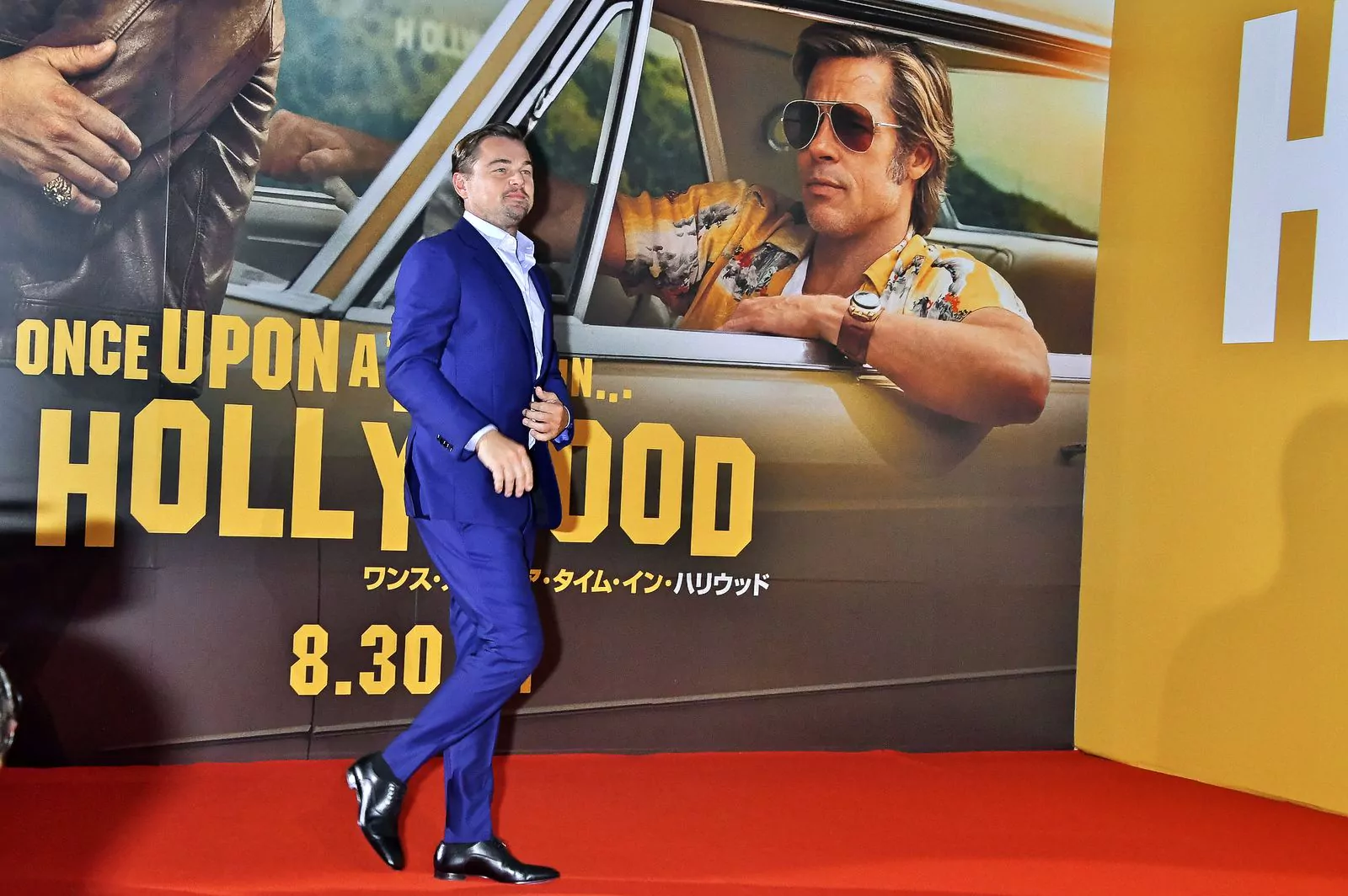 Леонардо Ди Каприо на премьере фильма «Однажды в Голливуде» в Токио, 26 августа 2019 г.