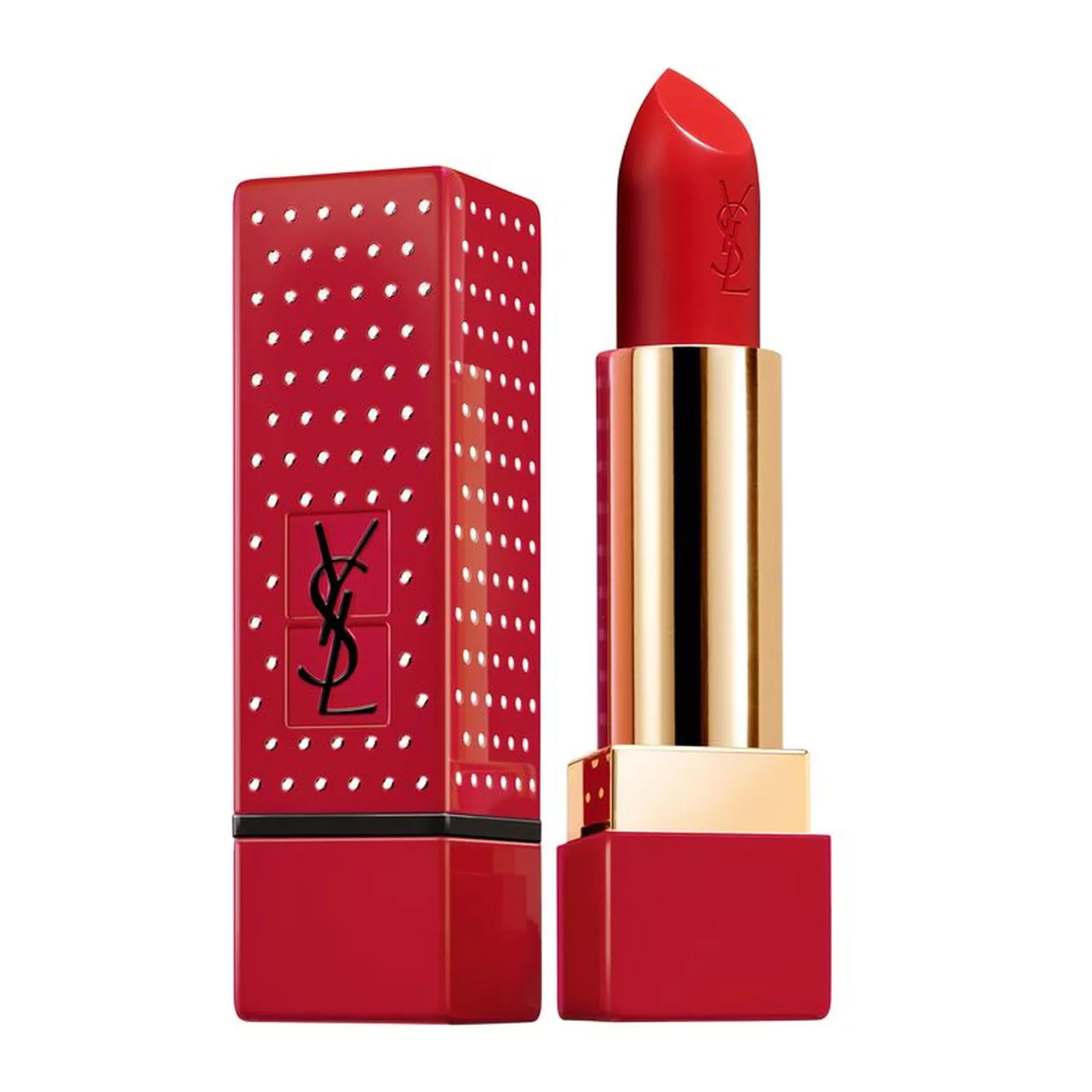 YSL, помада Rouge Pur Couture, оттенок № 1 Le Rouge