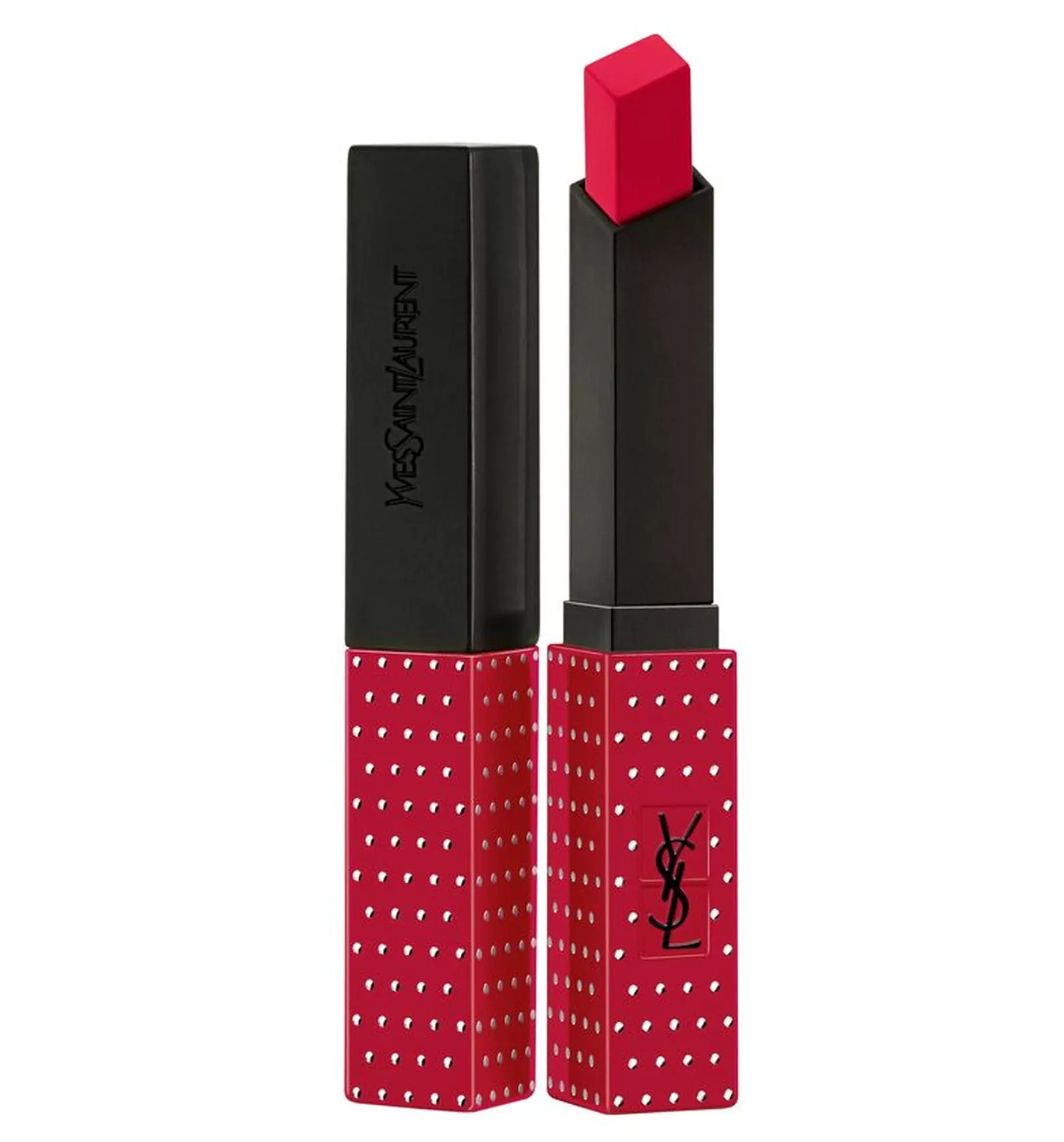 YSL, помада Rouge Pur Couture The Slim, оттенок № 21 Rouge Paradoxe