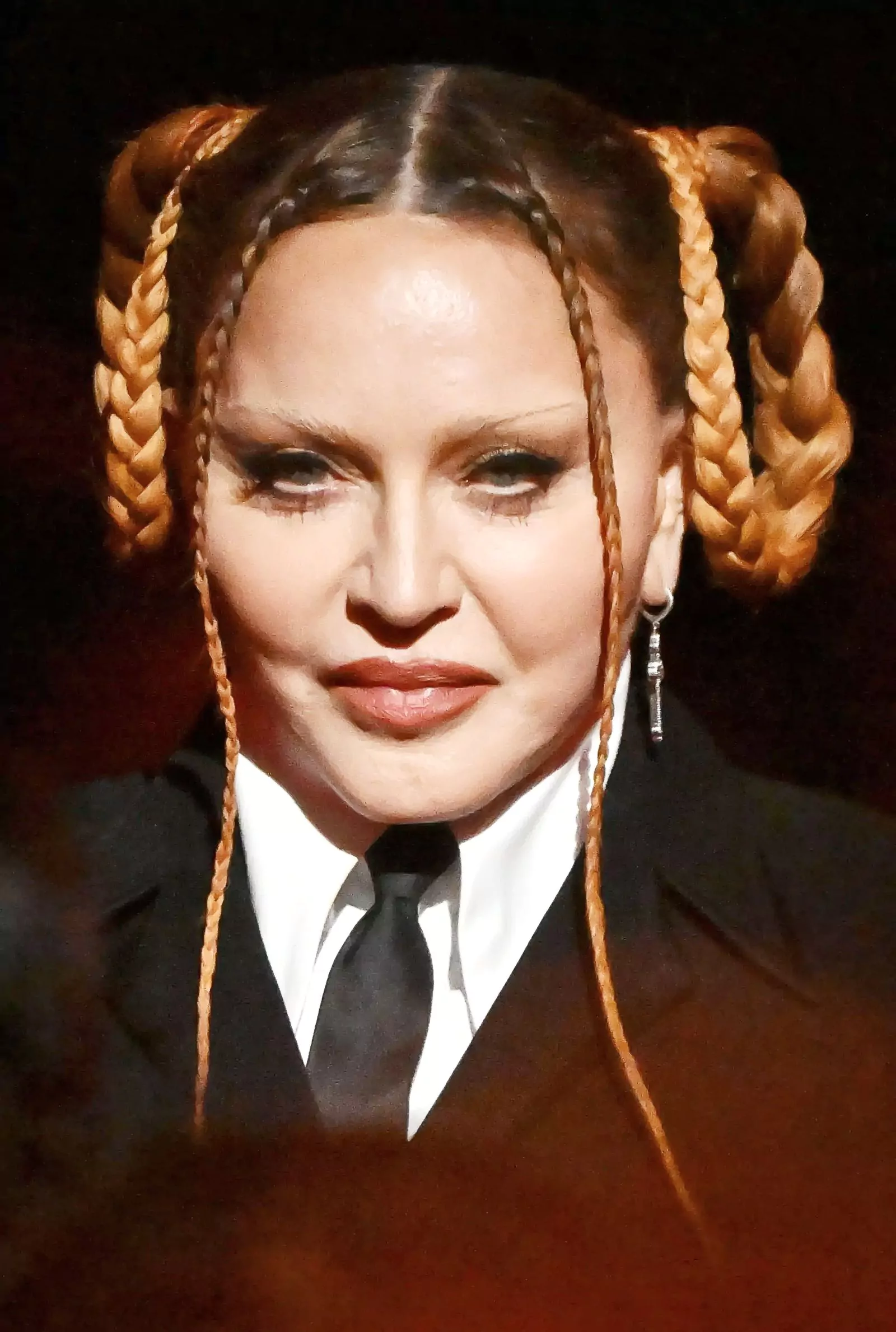 Мадонна на церемонии вручения премии «Грэмми» 2023 в Лос-Анджелесе, 5 февраля 2023 г., фото 5