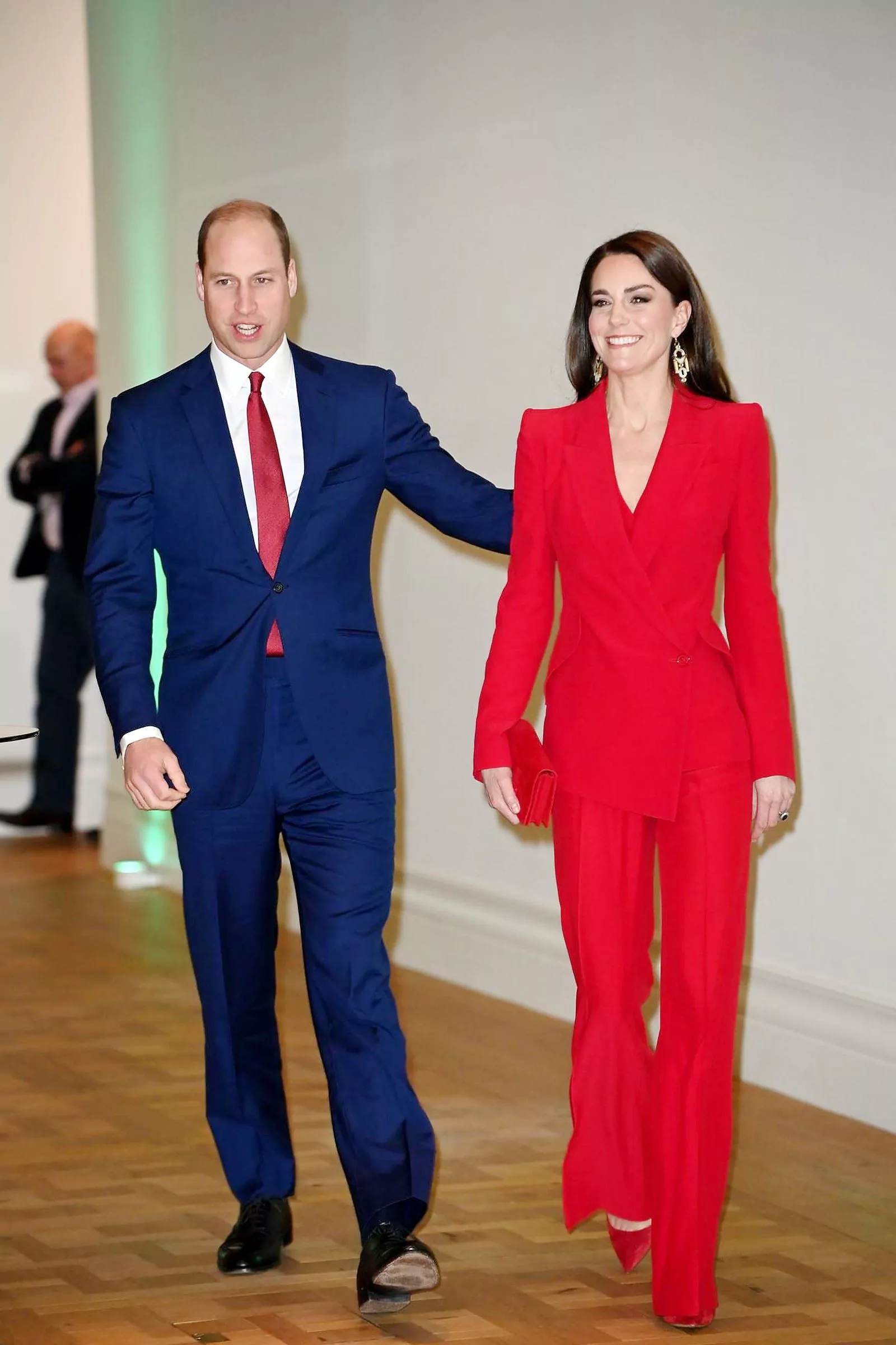 Уильям, принц Уэльский и Кэтрин, принцесса Уэльская в штаб-квартире BAFTA в Лондоне, 30 января 2023 г., фото 1