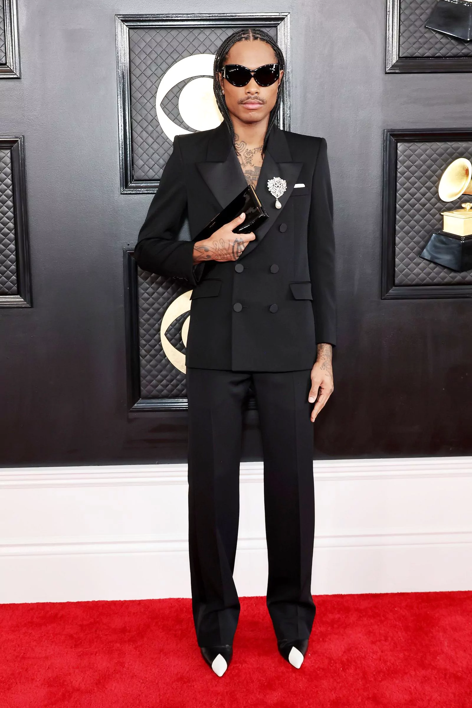 Стив Лейси в Saint Laurent на 65-й церемонии «Грэмми» в Лос-Анджелесе Стив Лейси в Saint Laurent на 65-й церемонии «Грэмми» в Лос-Анджелесе, 5 февраля 2023 г.