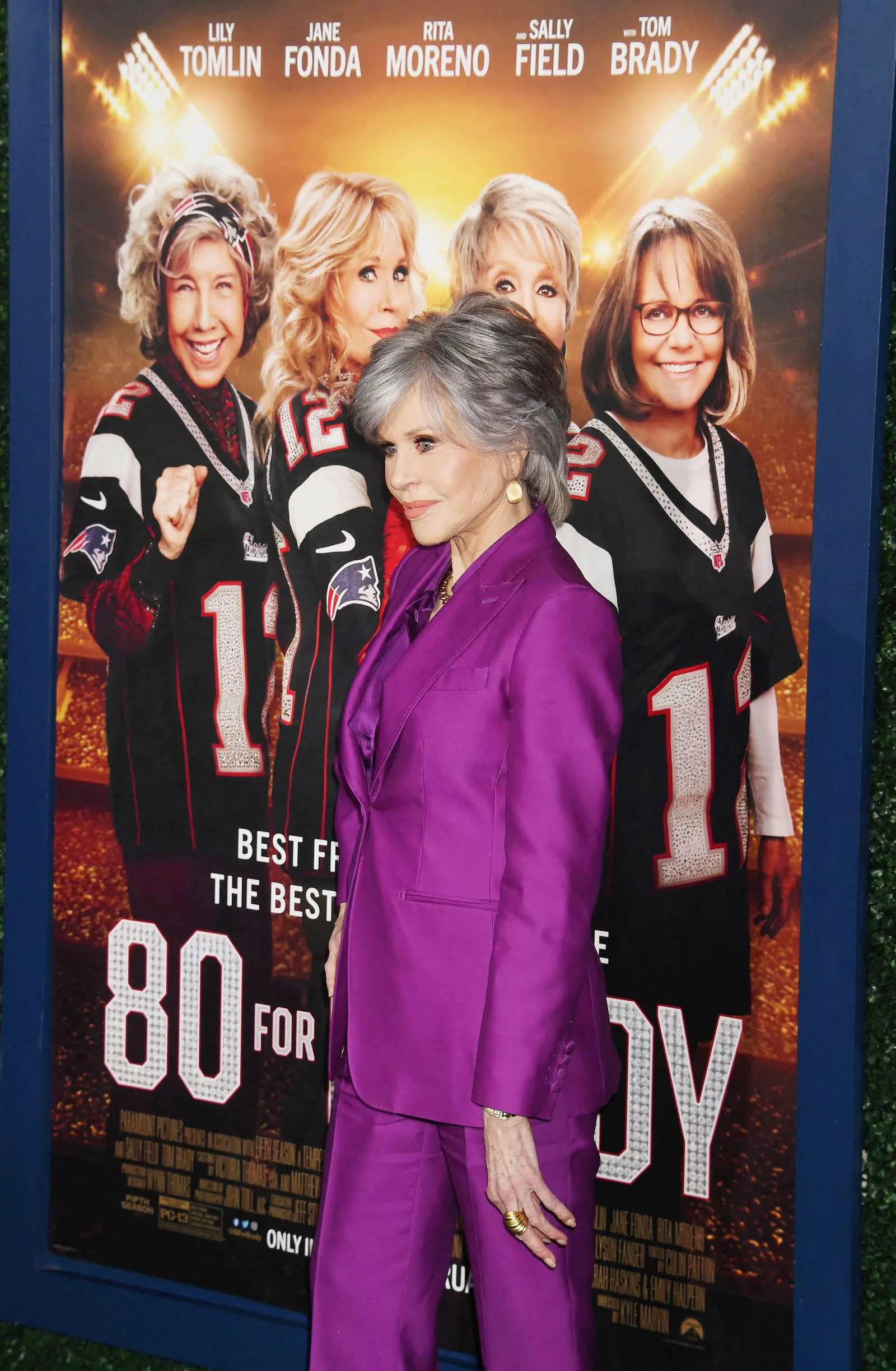 Джейн Фонда на премьере комедии «80 для Брэди» в Лос-Анджелесе, 31 января 2023 г., фото 2