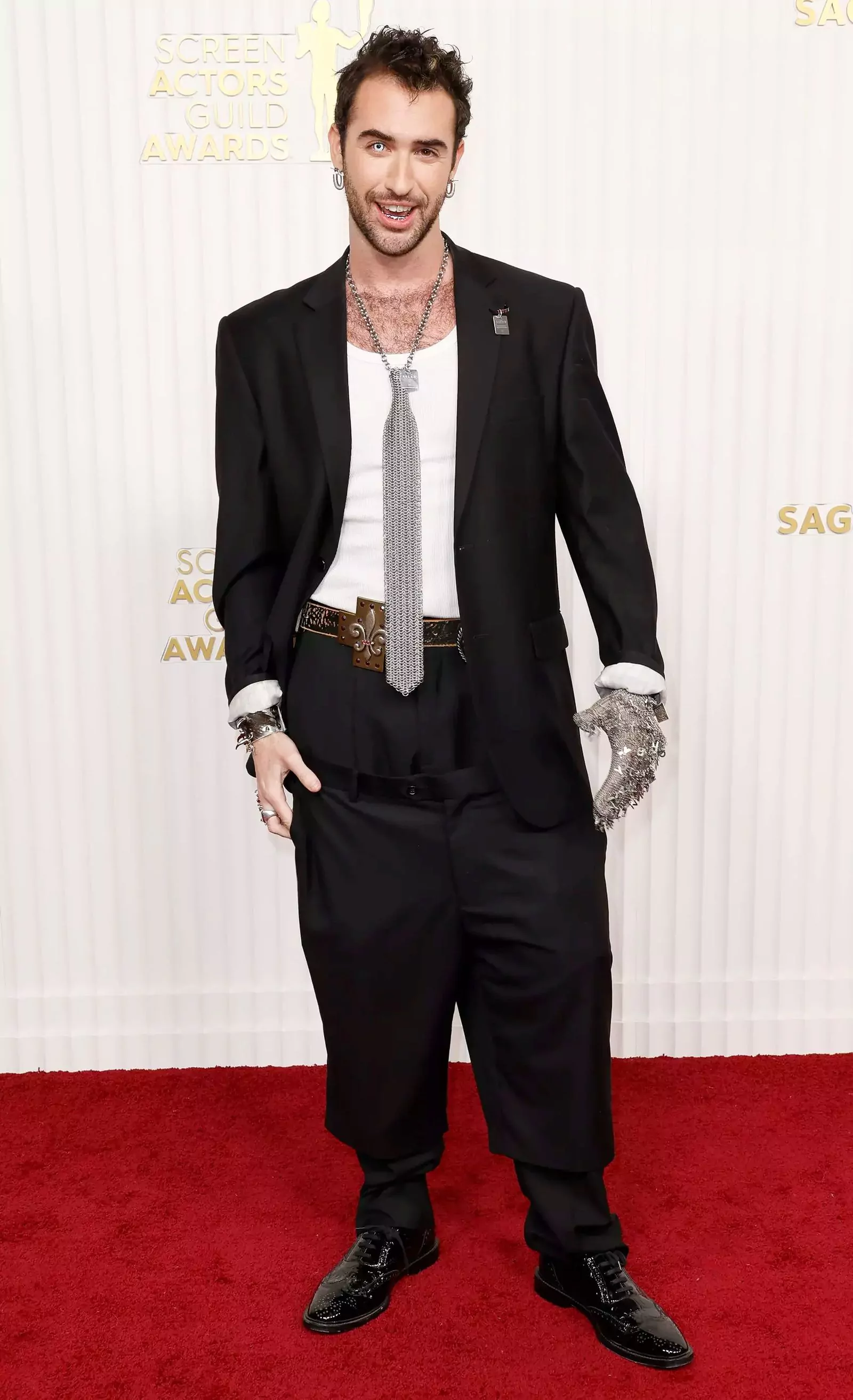 Джордан Ферстман на 29-й церемонии вручения премии Гильдии киноактеров SAG Awards, 26 февраля 2023 г.