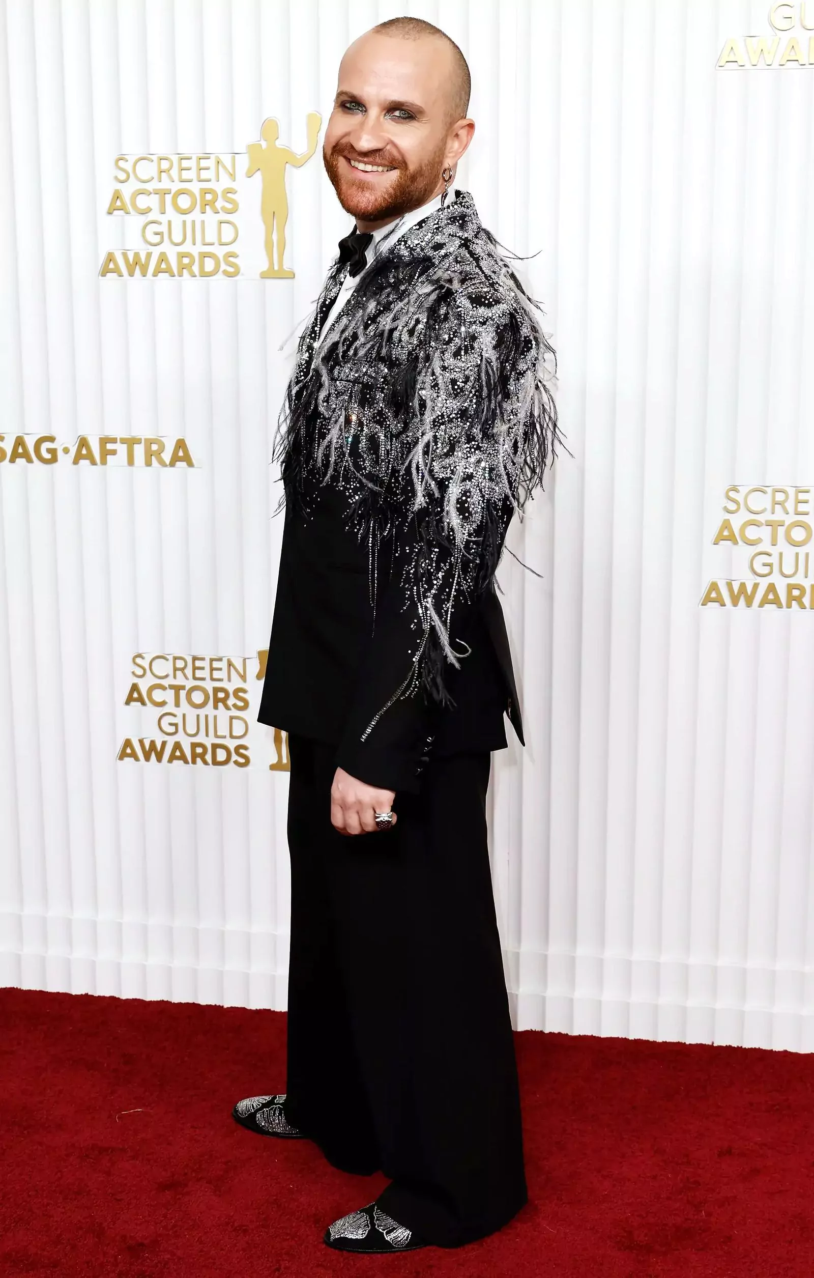 Паоло Камилли на 29-й церемонии вручения премии Гильдии киноактеров SAG Awards, 26 февраля 2023 г.