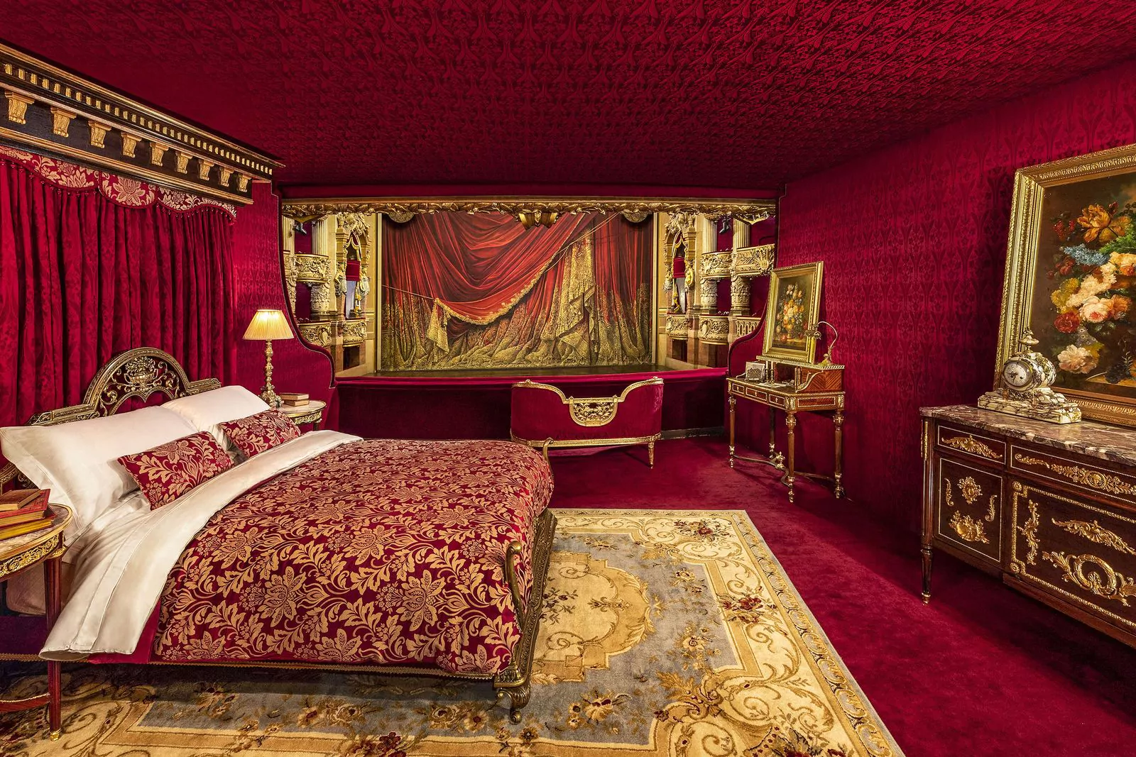 Спальня Airbnb в почетной ложе оперы Пале Гарнье, фото 1