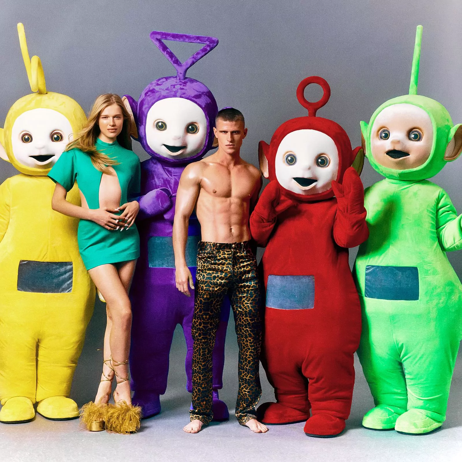 Коллекция Teletubbies x Christian Cowan, фото 1 Модная коллекция Teletubbies x Christian Cowan, фото 1
