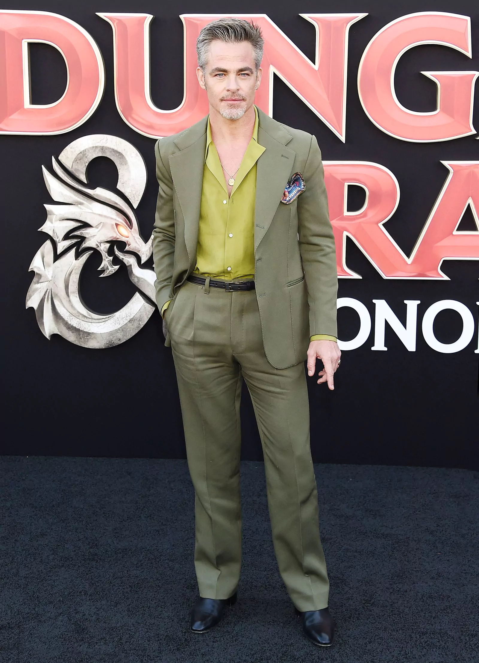Крис Пайн на премьере фильма «Подземелья и драконы: Честь среди воров» в Лос-Анджелесе, 26 марта 2023 г., фото 1