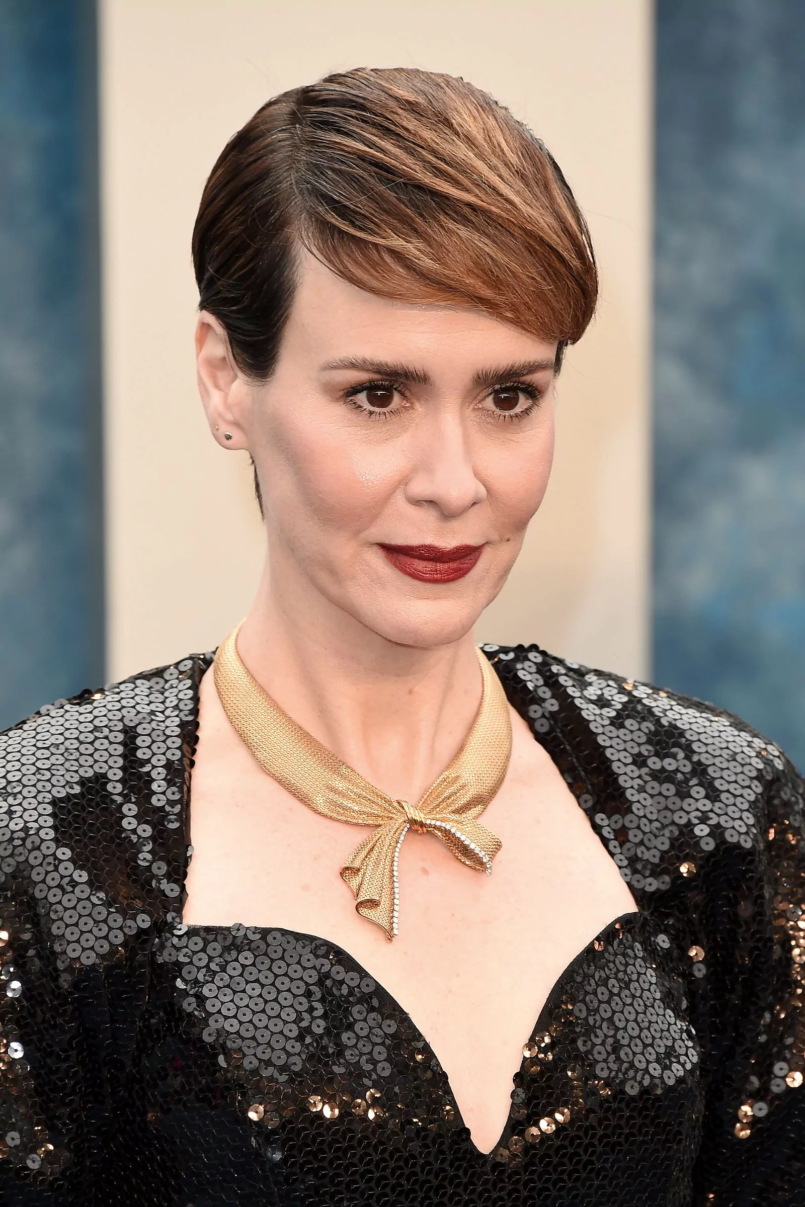 Сара Полсон в Nina Ricci на вечеринке Vanity Fair 2023, фото 2 Сара Полсон в Nina Ricci на вечеринке Vanity Fair 2023, 12 марта 2023 г., фото 2