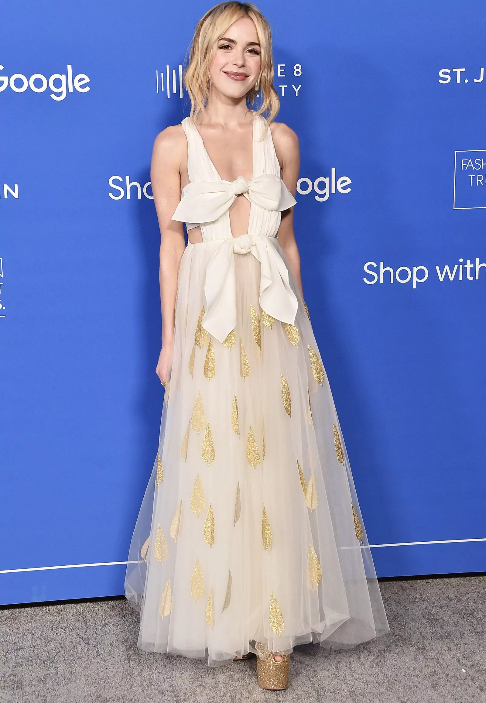 Кирнан Шипка на церемонии вручения премий Fashion Trust US 2023 в Голливуде, 21 марта 2023 г.