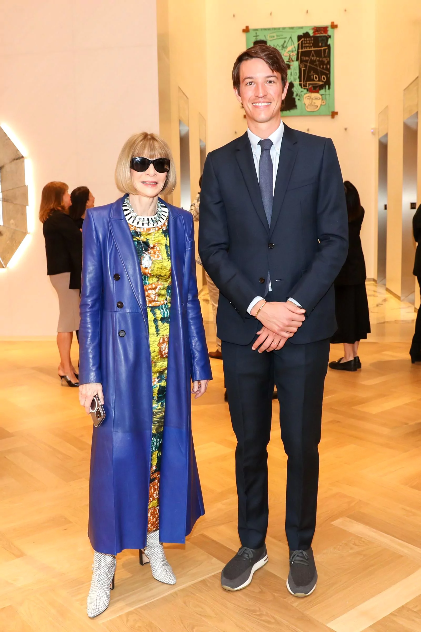 Анна Винтур и Александр Арно на открытии магазина Tiffany & Co.