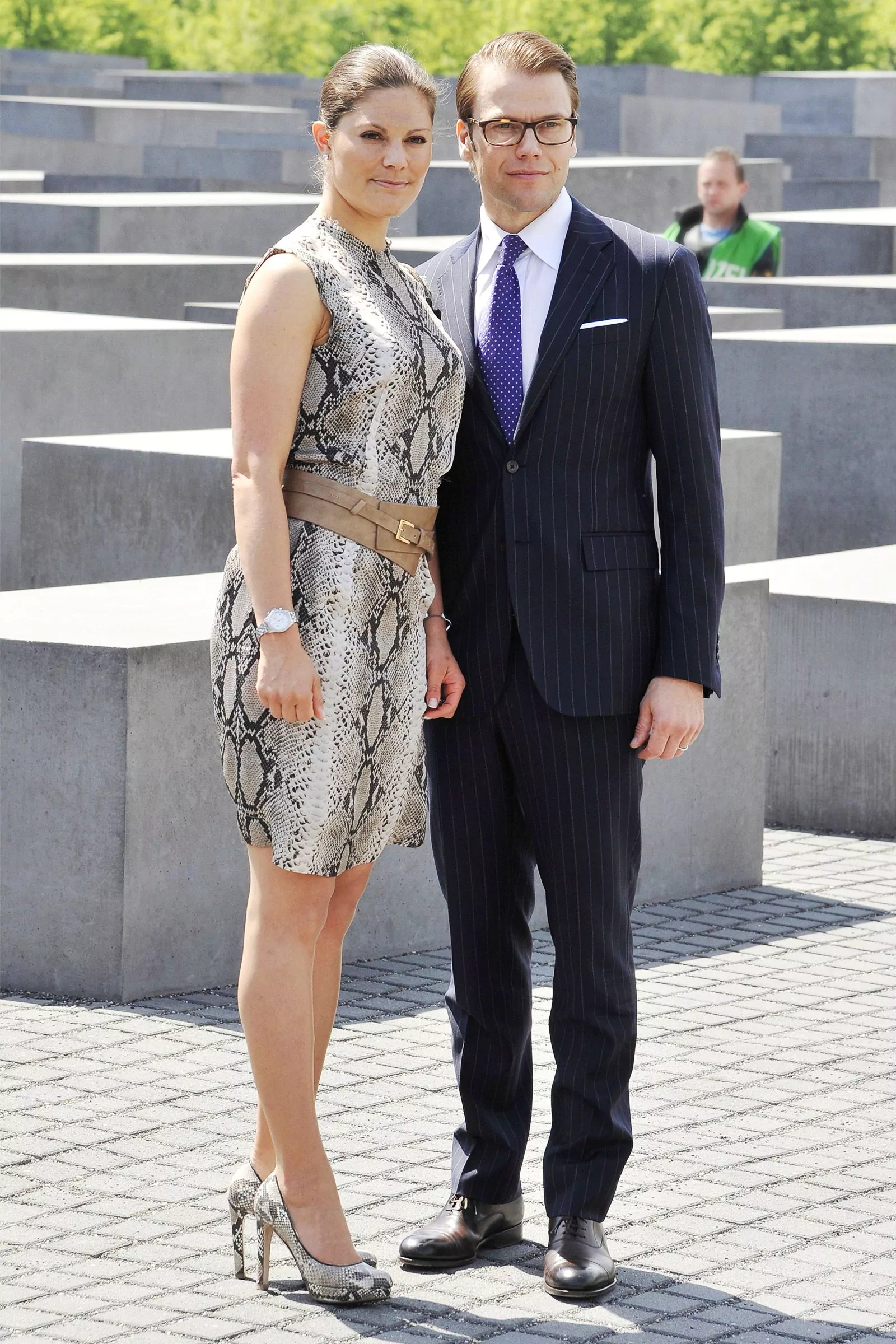 Кронпринцесса Виктория и принц Даниэль посещают Мемориал Холокоста в Берлине, 26 мая 2011 г.
