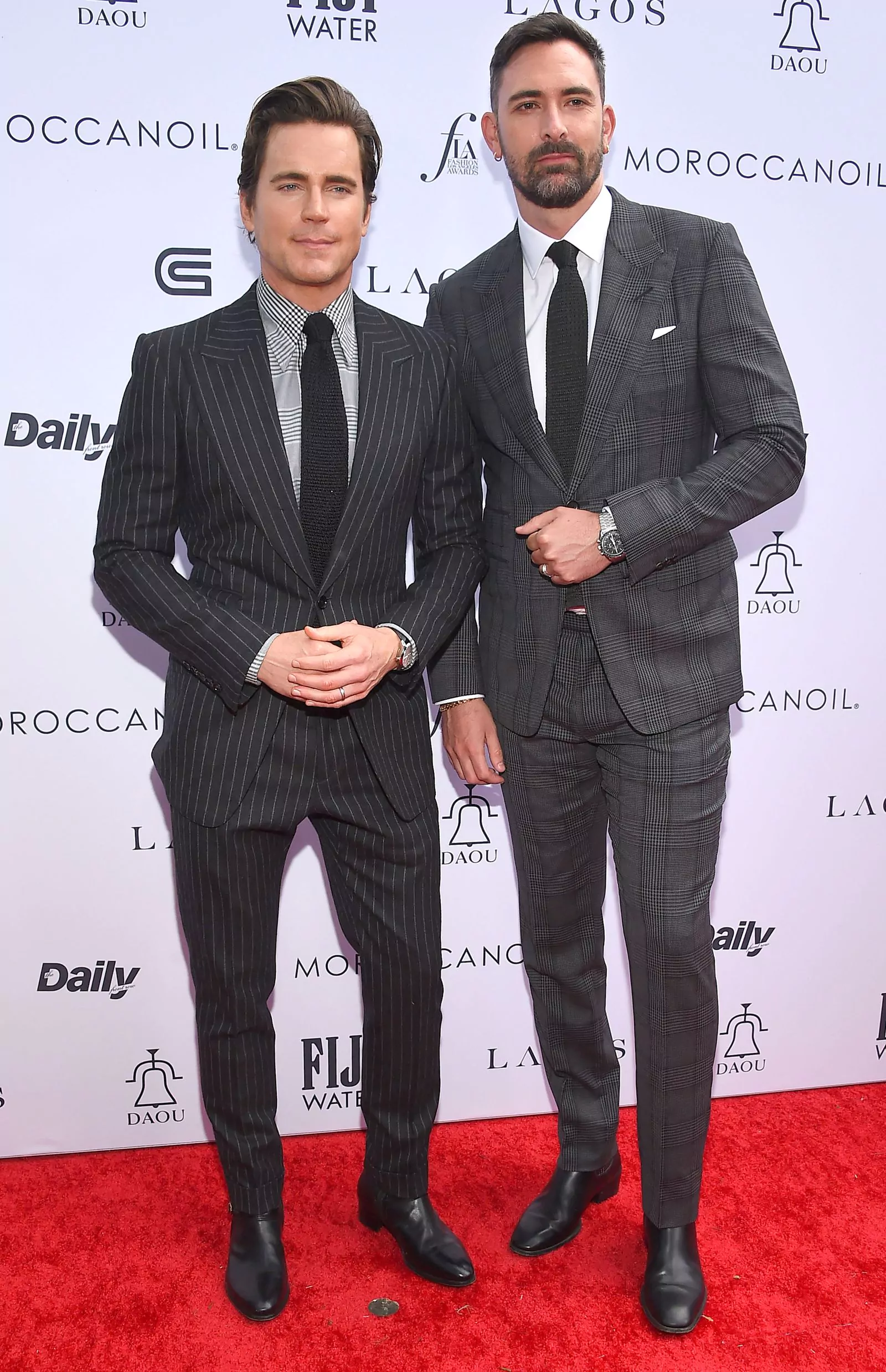 Мэтт Бомер и Уоррен Элфи Бейкер на церемонии The Daily's Fashion LA Awards 2023 в Беверли-Хиллз, 23 апреля 2023 г.