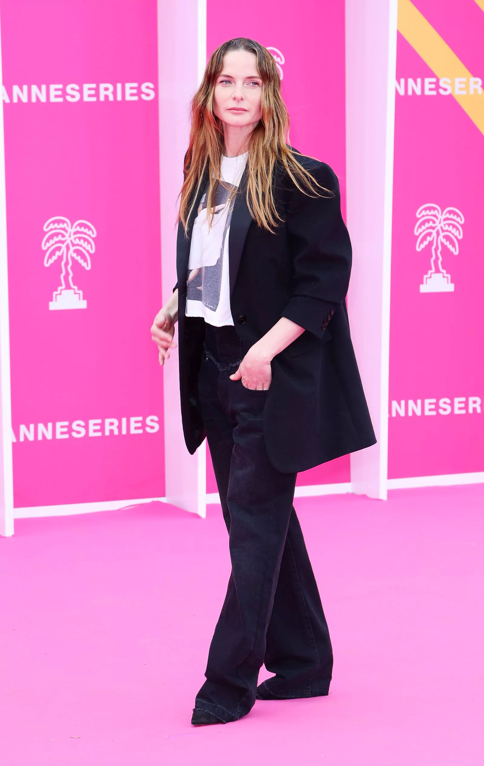 Ребекка Фергюсон на 6-м международном фестивале сериалов Canneseries 2023 в Каннах, 14 апреля 2023 г.