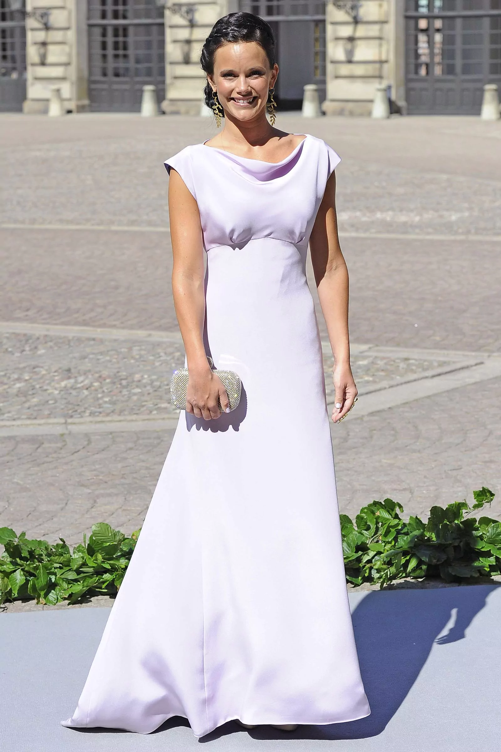 София Хелльквист на свадьбе принцессы Мадлен Шведской и Кристофера О'Нила в Королевском дворце в Стокгольме, 8 июня 2013 г.