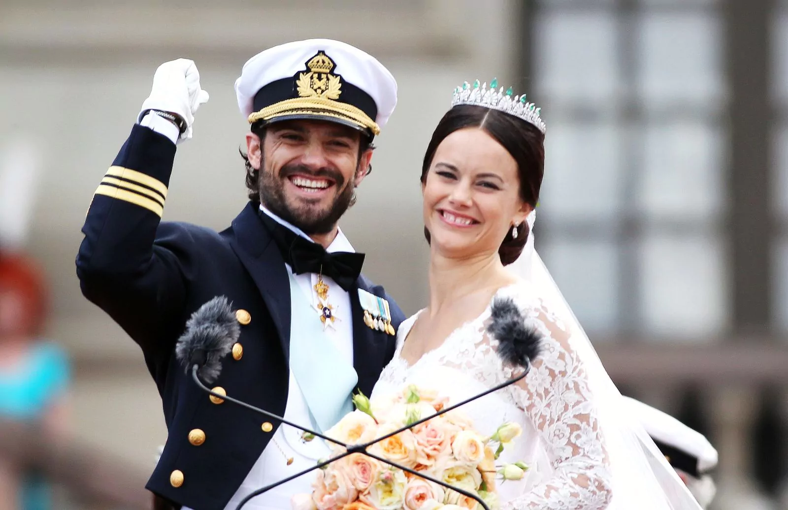 Свадьба принца Швеции Карла Филиппа и Софии Хелльквист в Королевском дворце в Стокгольме, 13 июня 2015 г.