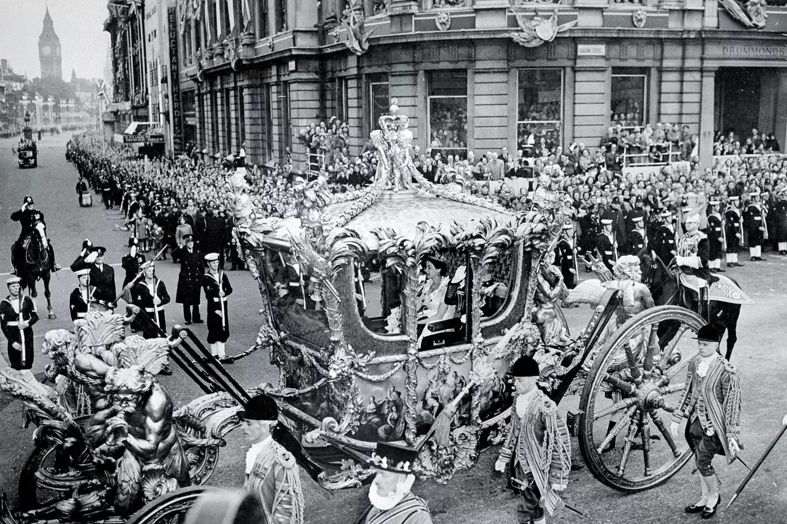 Торжественная коронация королевы Елизаветы II, 2 июня 1953 г.