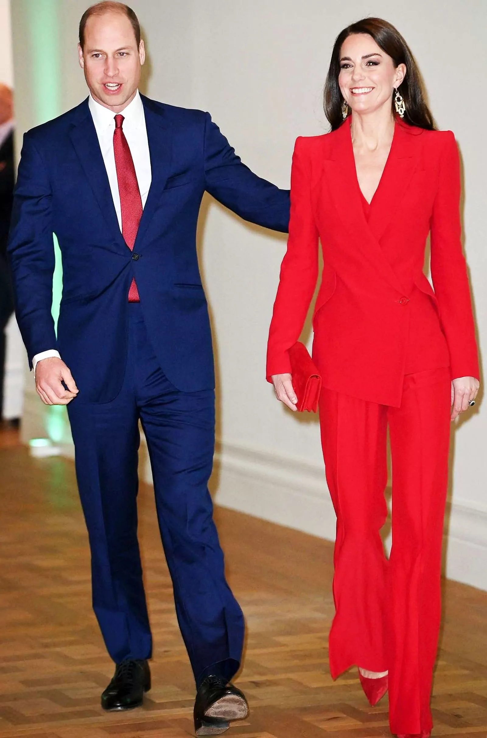 Уильям, принц Уэльский и Кэтрин, принцесса Уэльская на мероприятии, организованном The Royal Foundation Centre for Early Childhood, в штаб-квартире BAFTA в Лондоне, 30 января 2023 г.