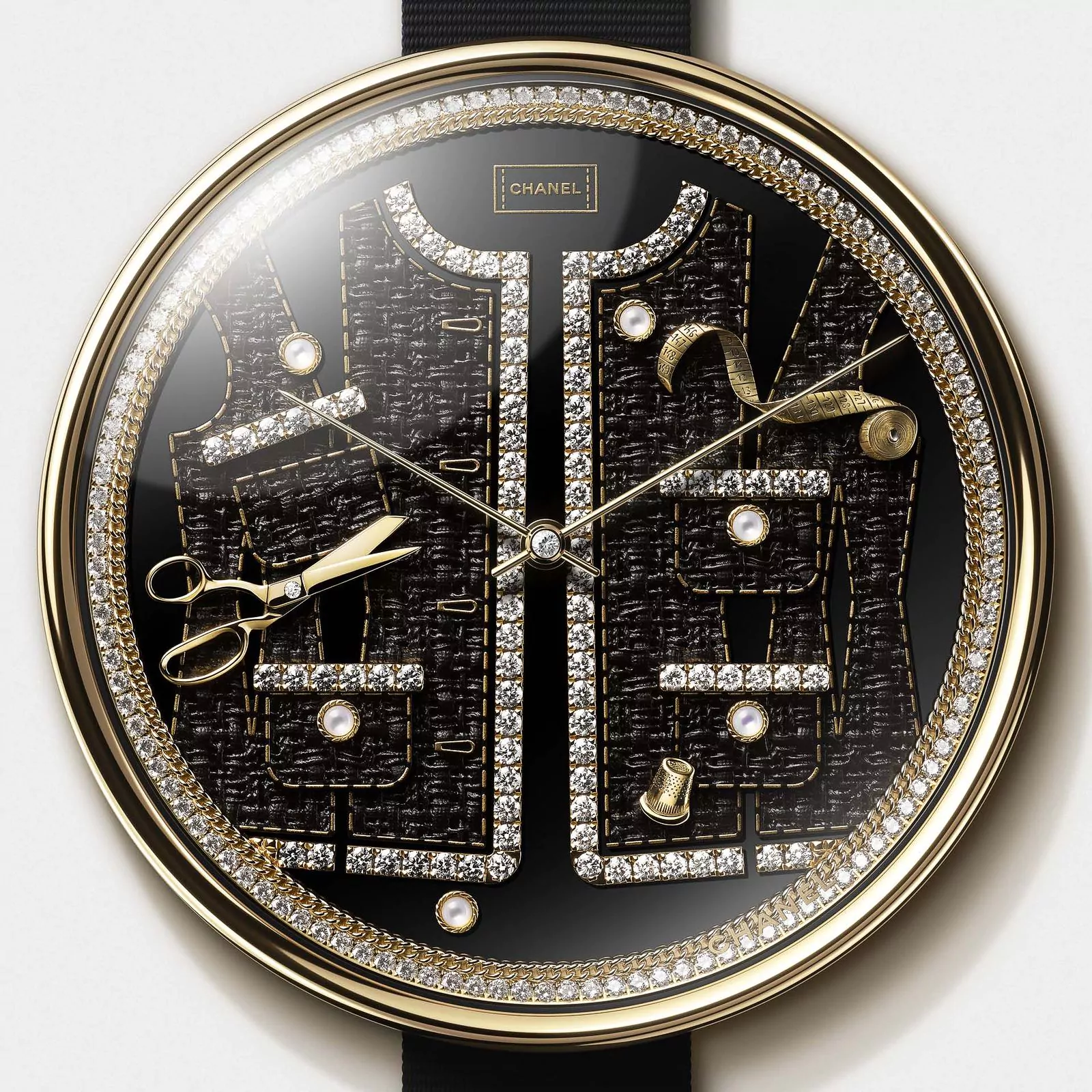 Часы Chanel Décor Tweed