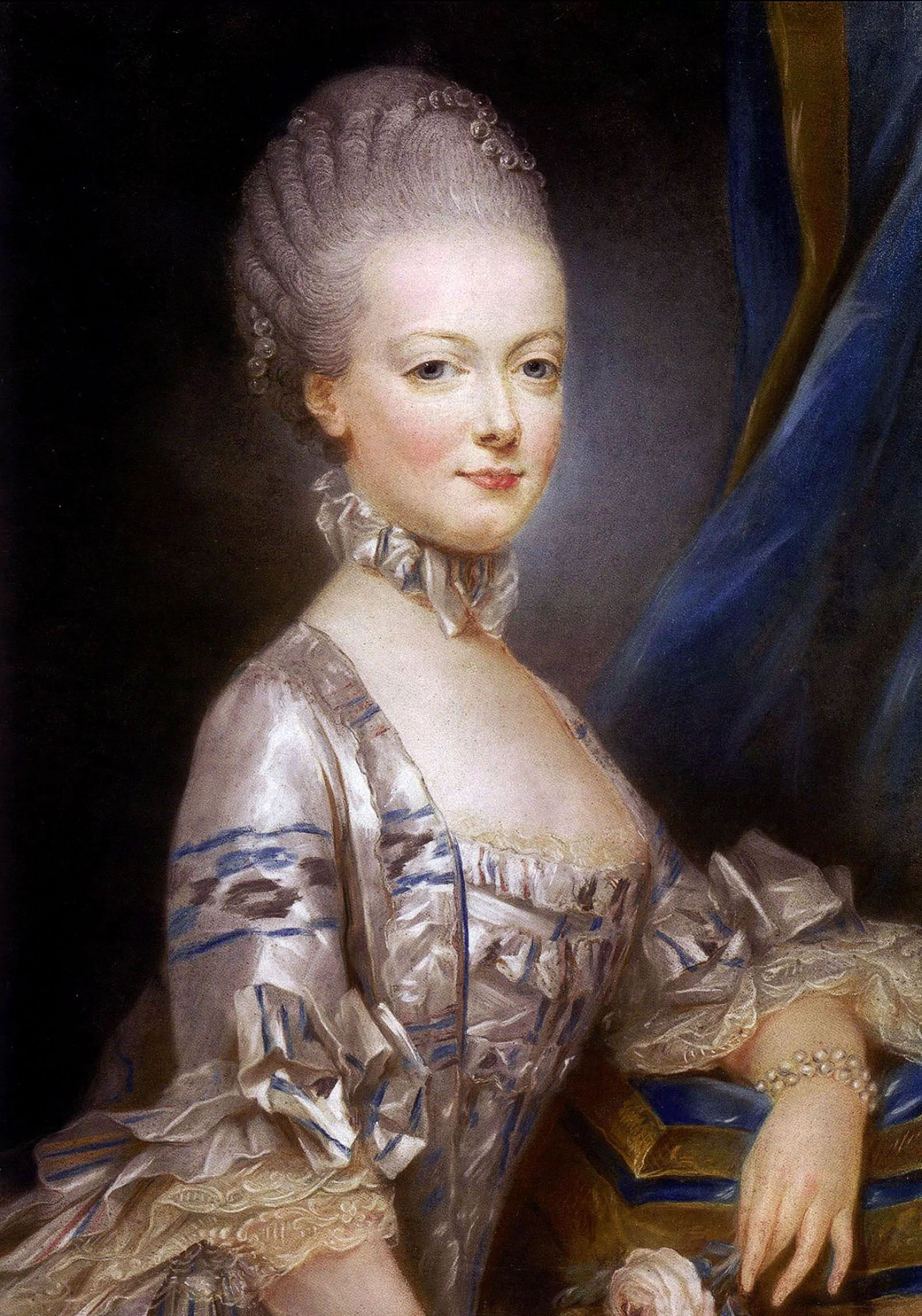 Портрет Марии-Антуанетты. Жозеф Дюкрё, 1769 г.