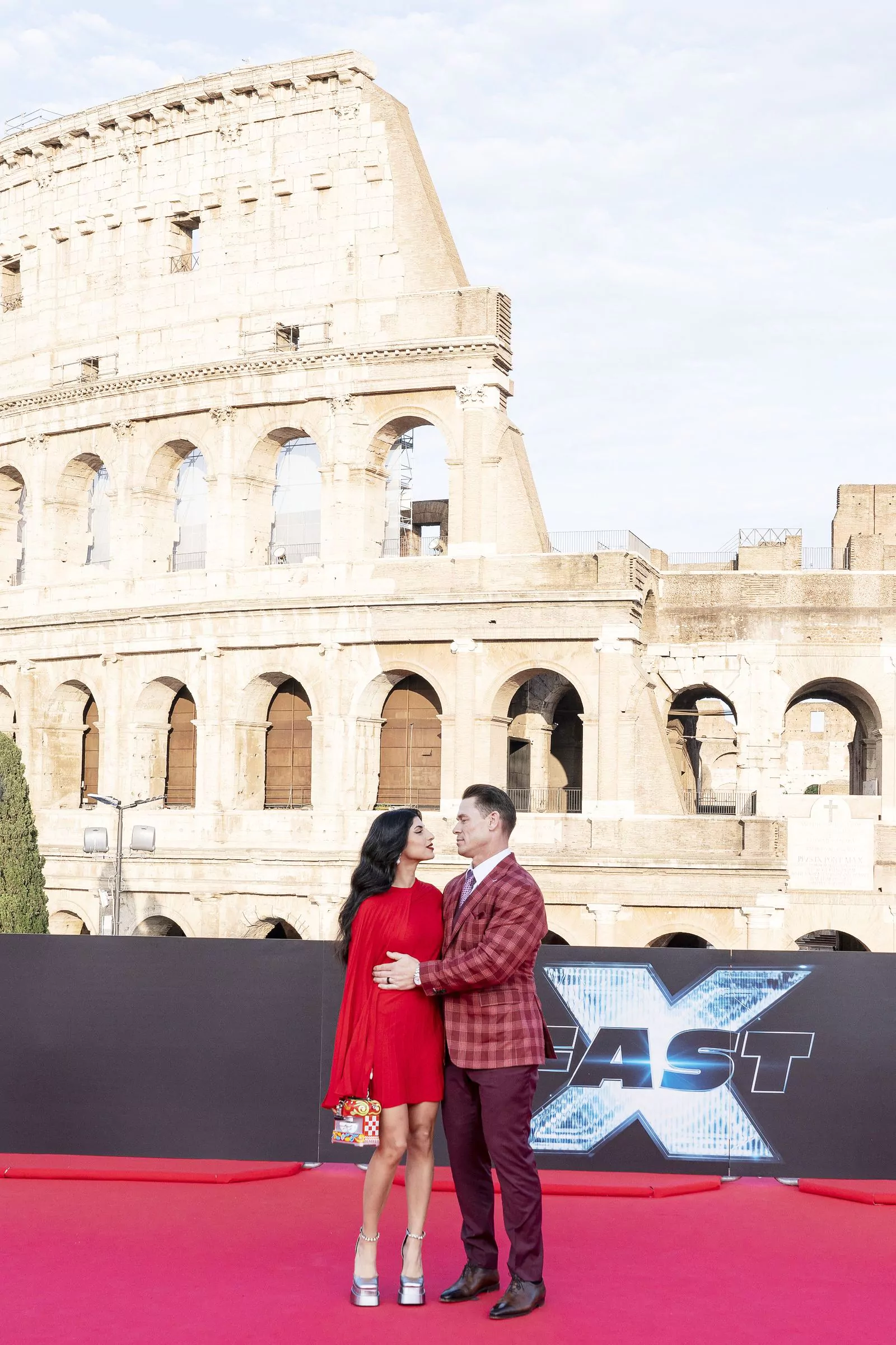 Шей Шариатзаде и Джон Сина на премьере фильма «Форсаж 10» в Риме, 12 мая 2023 г., фото 1