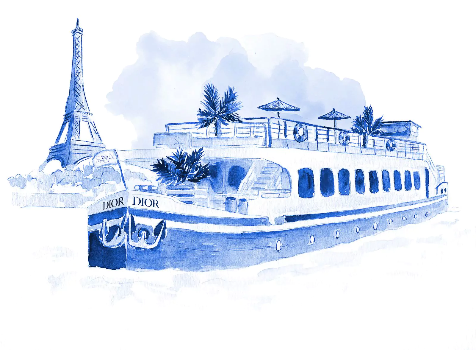 Яхта Dior Spa Cruise приглашает в бьюти-круиз по Сене с 3 по 14 июля, фото 1