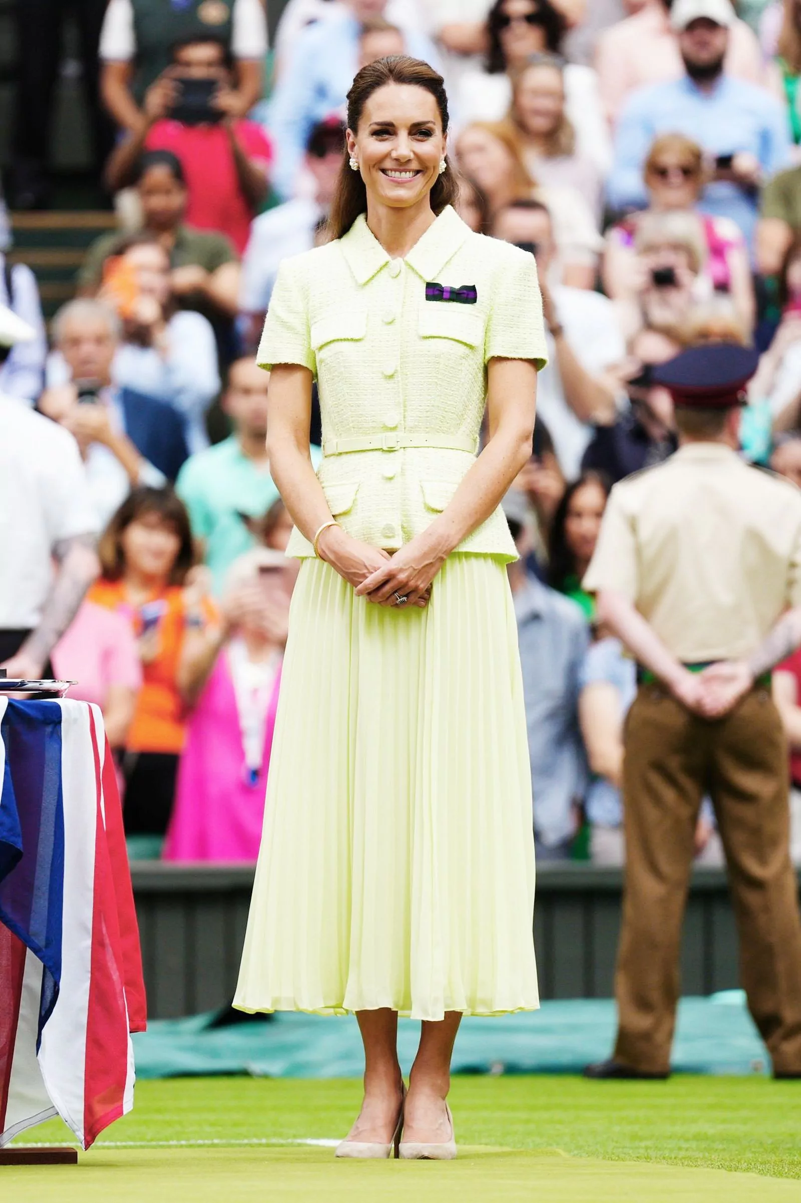Кэтрин, принцесса Уэльская, на Уимблдонском турнире в Лондоне, 15 июля 2023 г., фото 1