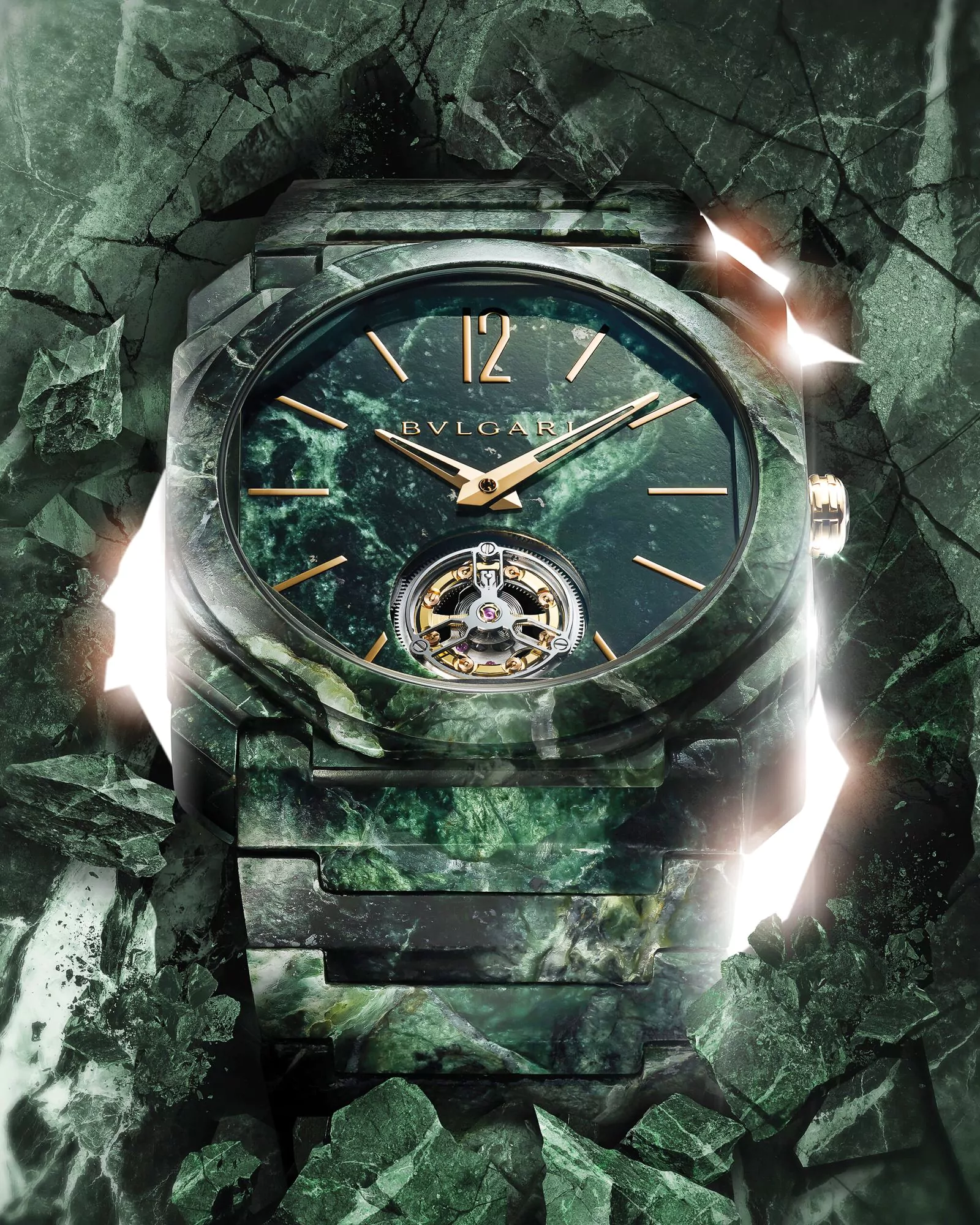 Дом Bvlgari представит часы Octo Finissimo Tourbillon из мрамора, фото 5