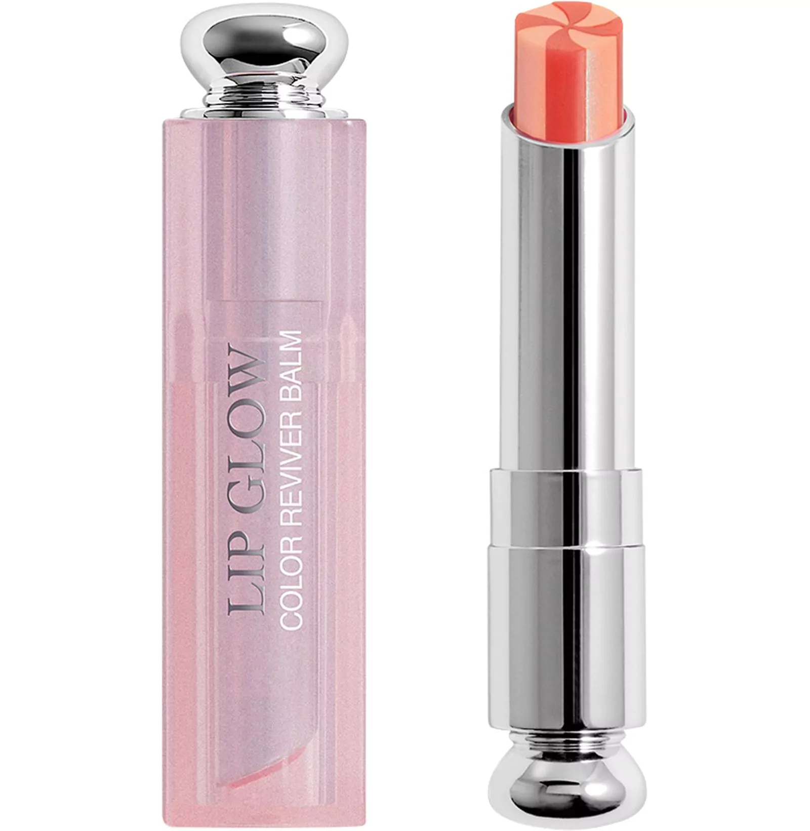 Dior, увлажняющий бальзам Addict Lip Glow To The Max, оттенок Coral