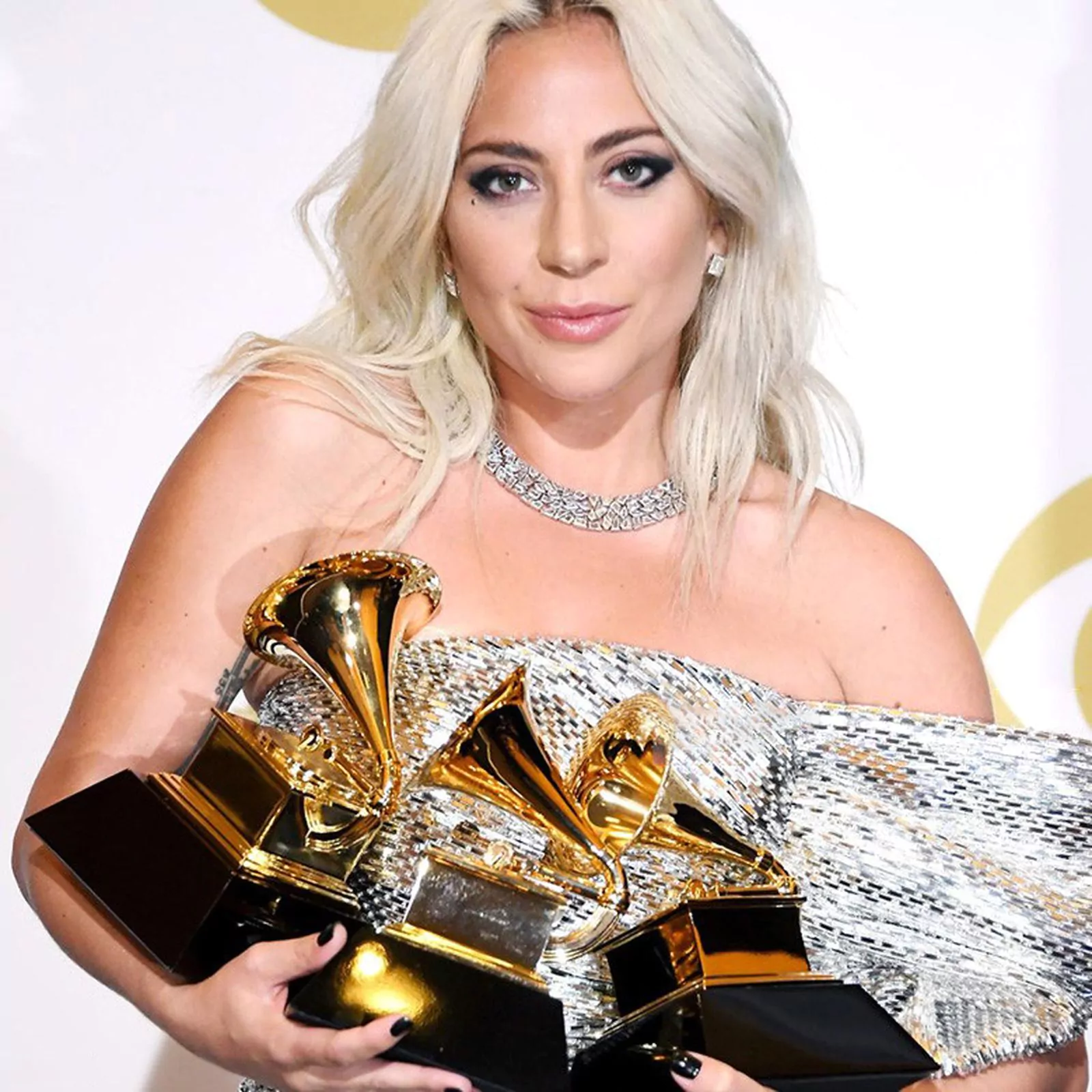 Леди Гага на 61-й церемонии вручения музыкальных наград «Грэмми-2019», 10 февраля 2019 г., фото 1