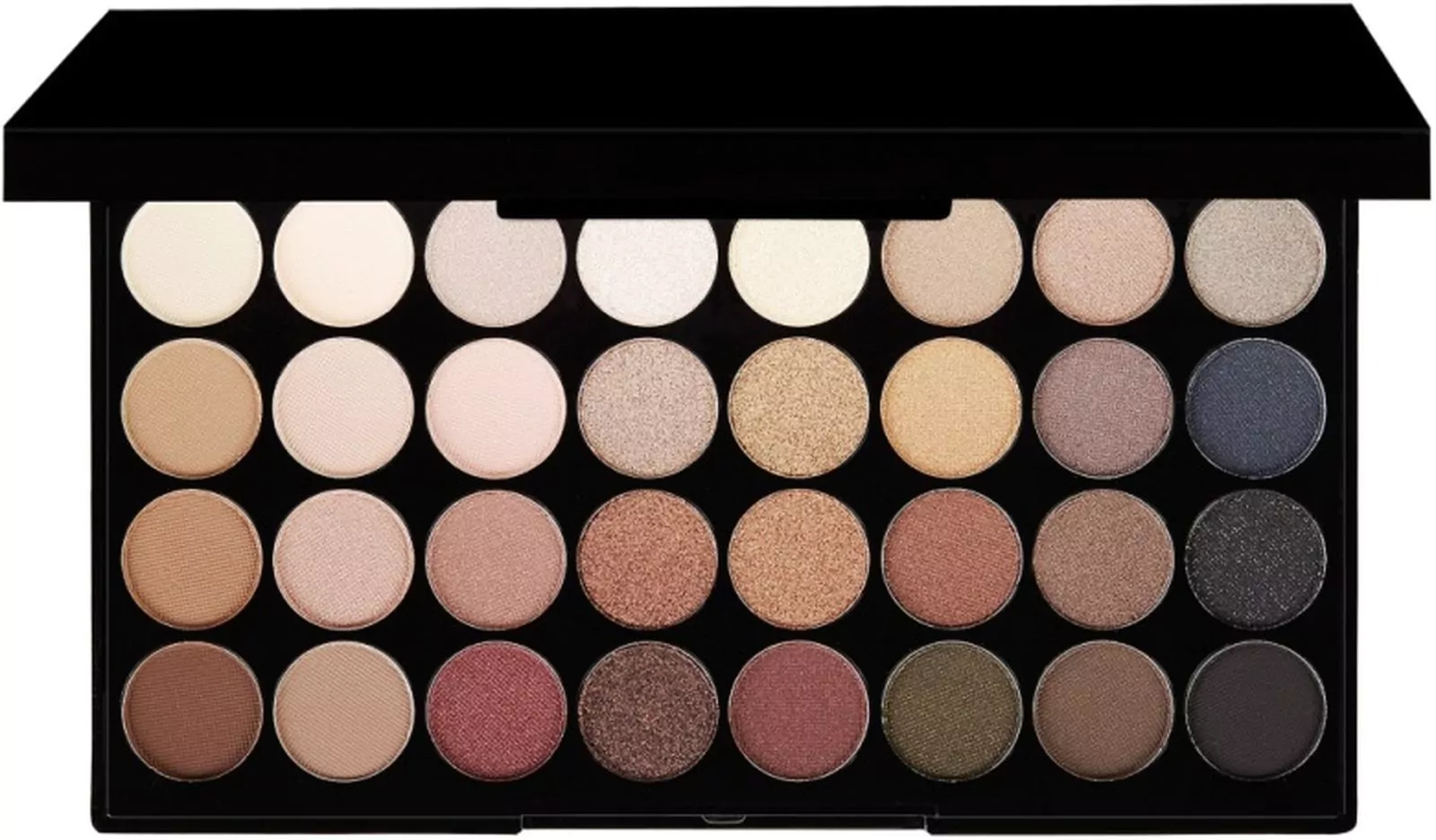 Makeup Revolution, тени для век 32 Eyeshadow Palette, оттенок Flawless