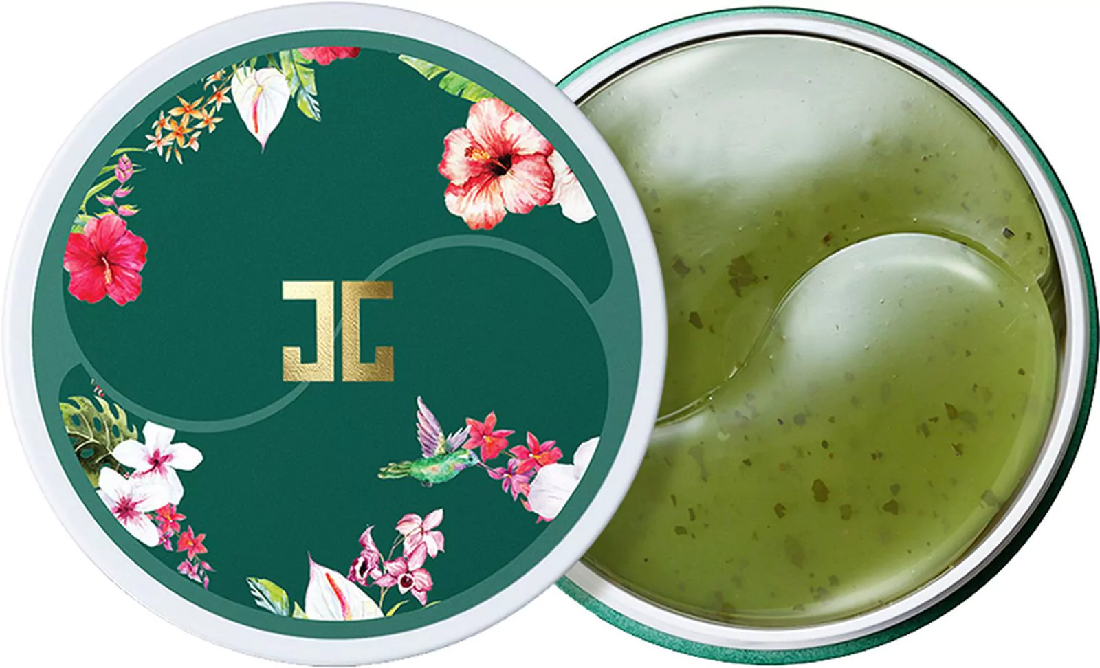 Jayjun, патчи гидрогелевые для глаз с зеленым чаем Green Tea Eye Gel