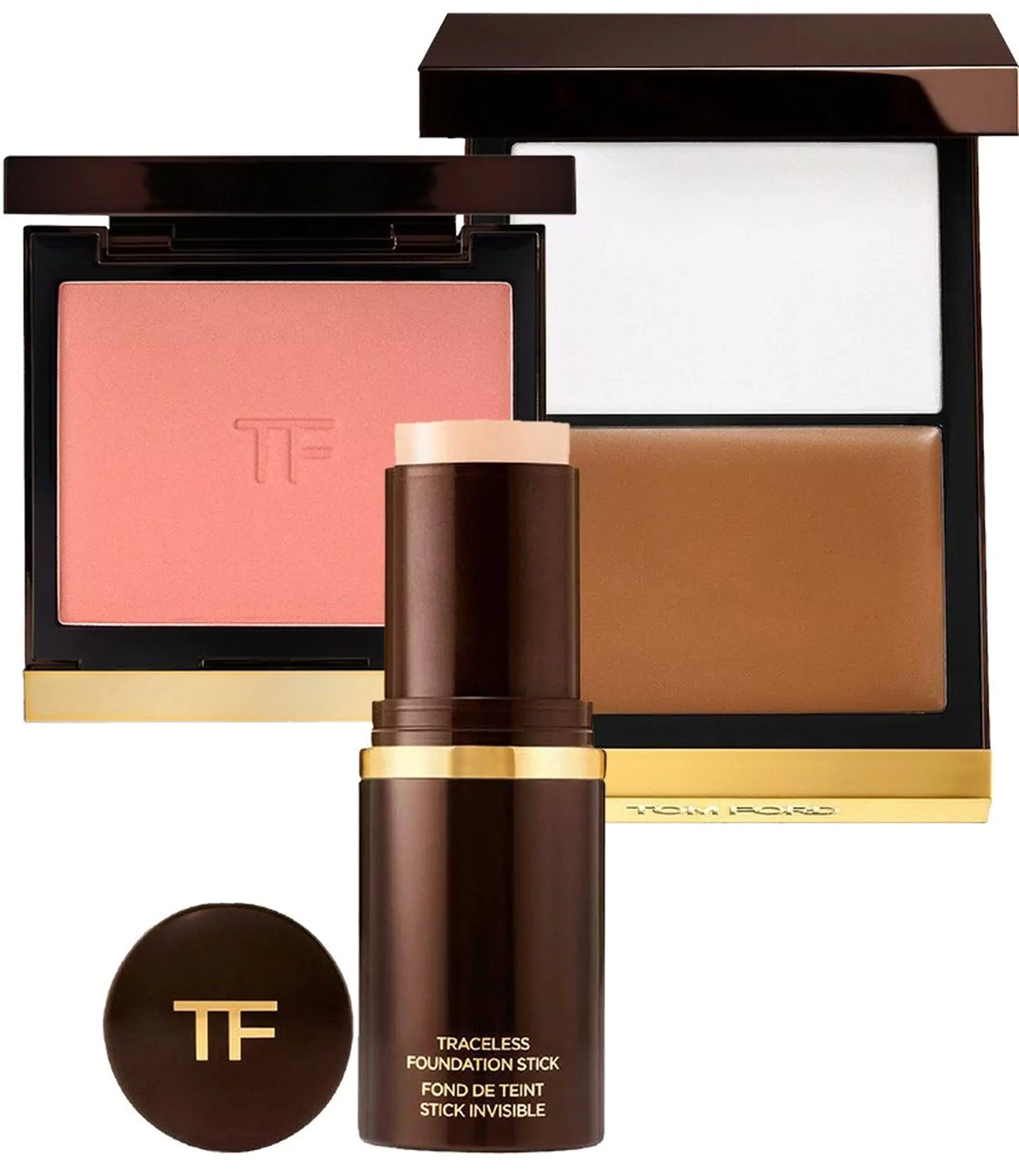 Tom Ford Cheek Color, Shade and Illuminate, Traceless Stick Foundation