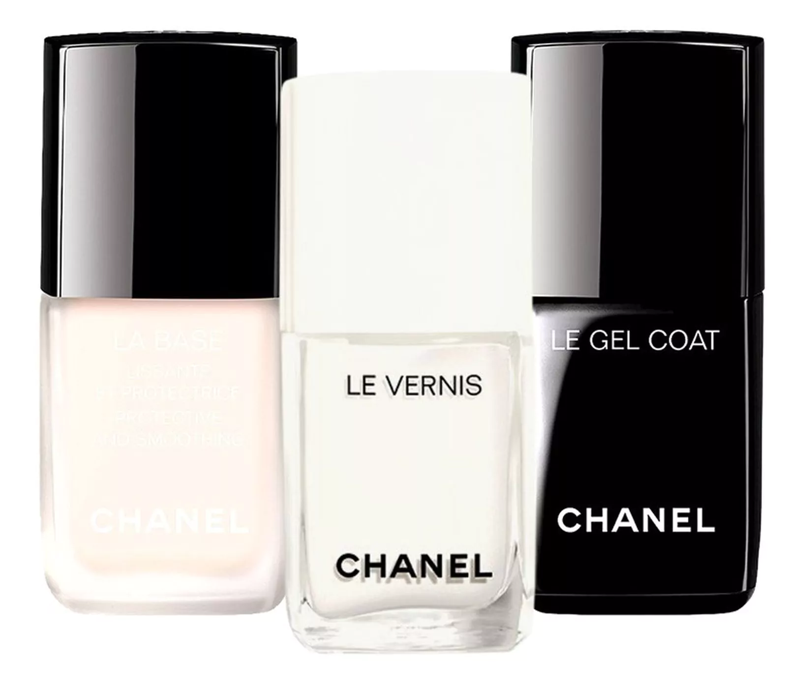 Chanel La Base, Le Vernis De Chanel n°711 Pure White, Le Gel Coat
