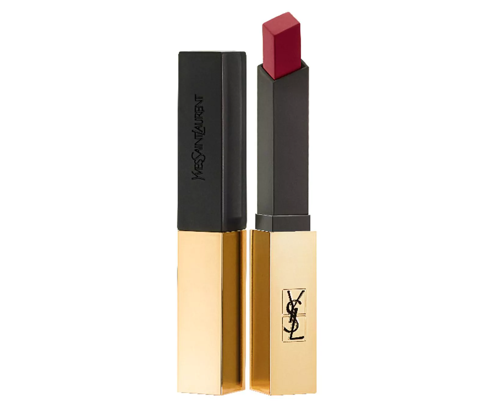 YSL Beauté, помада Rouge Pur Couture The Slim Matte, оттенок № 18 Reverse Red