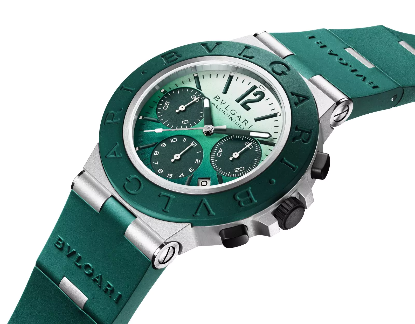 Часы Bulgari 2024: Chronograph Smeraldo