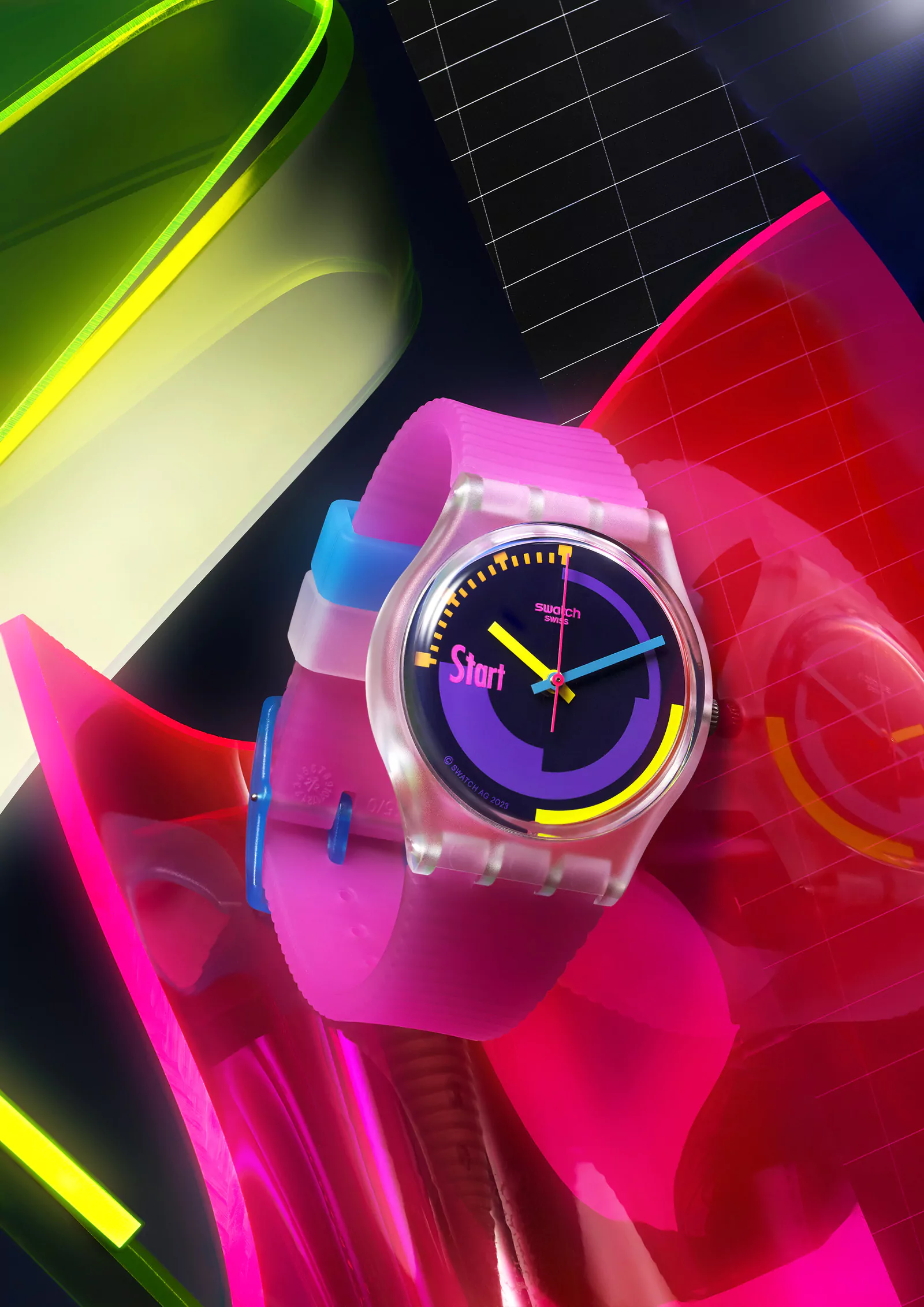 Подарок со смыслом: женские часы Swatch Neon