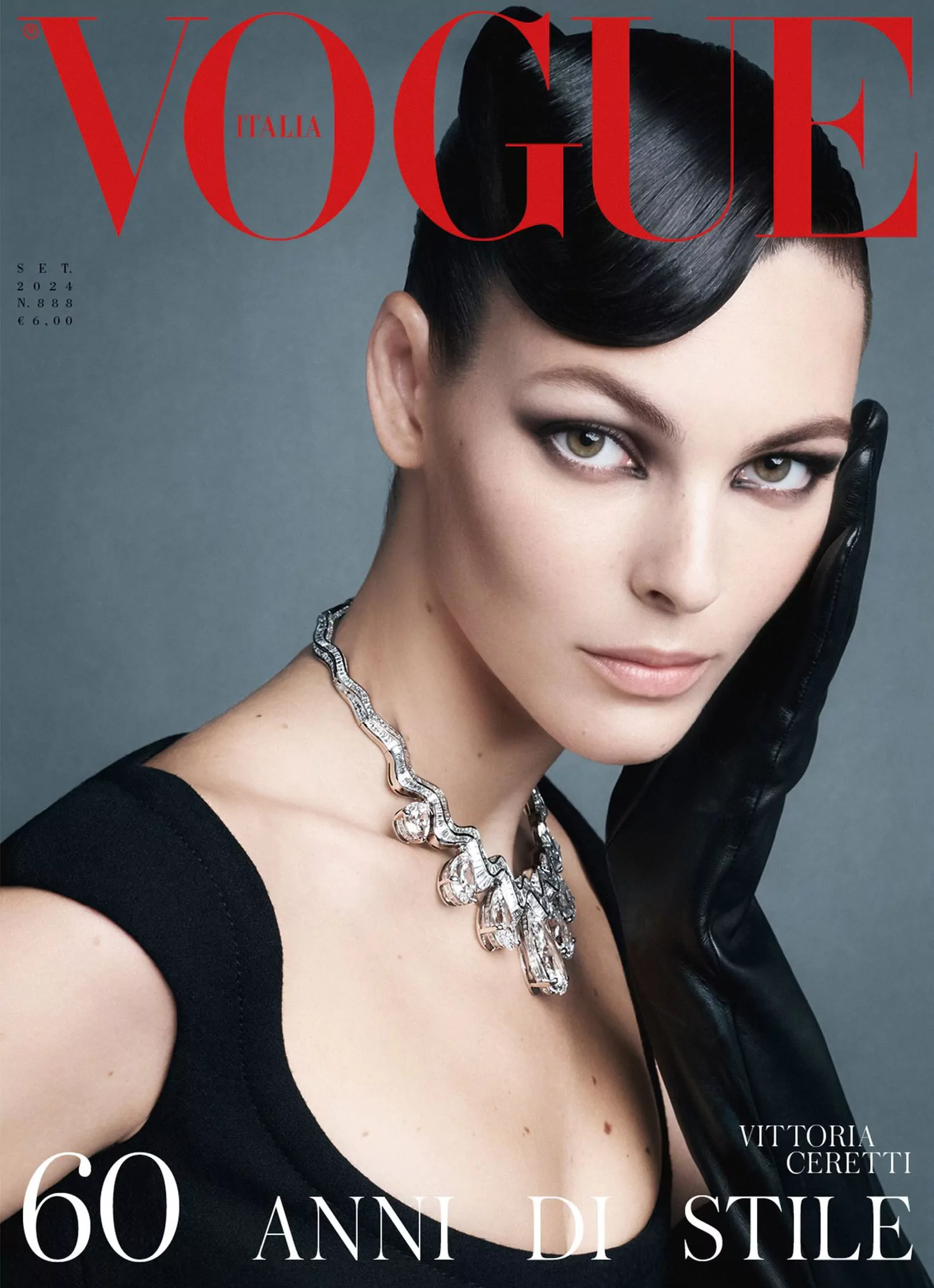 60 лет Vogue Italia: обложка с Витторией Черетти