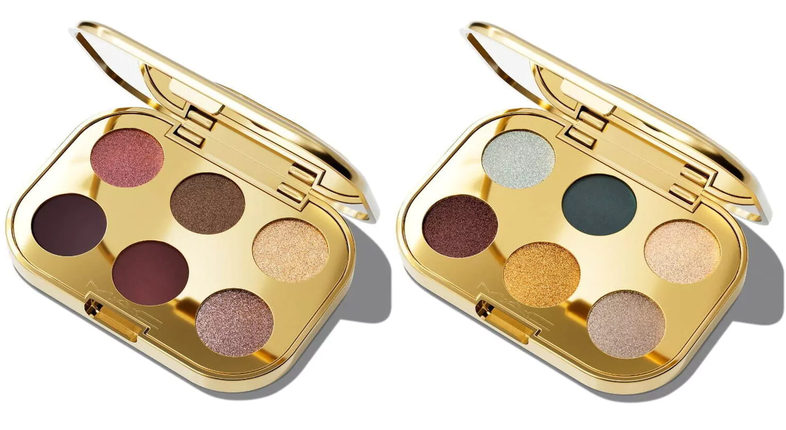 Тени MAC Treasure Eyeshadow Palette, коллекция Gift of Gold M·A·C Holiday 2024