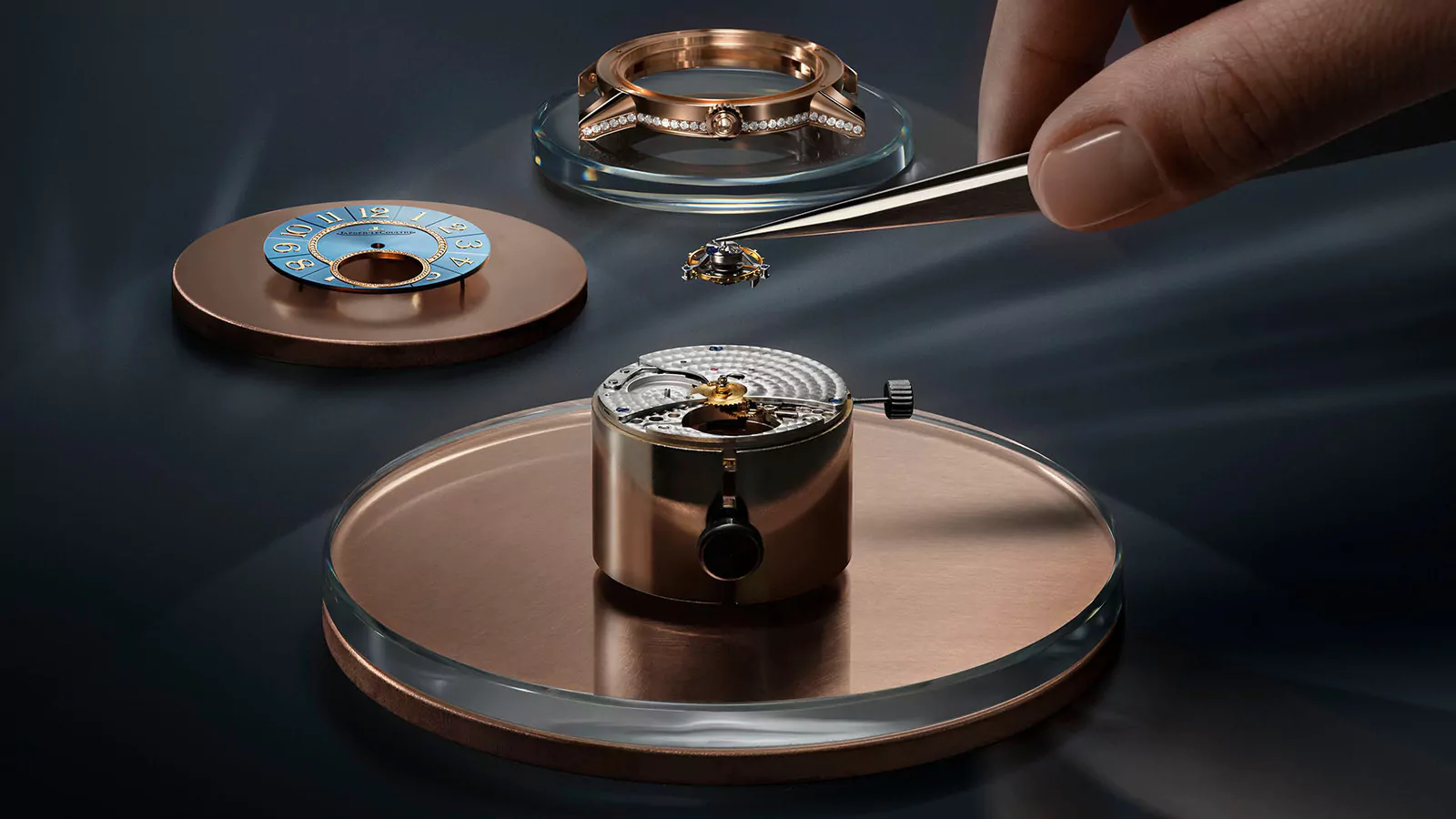 Сборка часов Rendez-Vous Jewellery Tourbillon Жеже-Лекультр