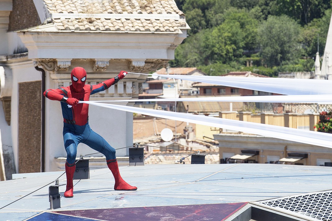 Том Холланд на фотоколле фильма «Человек-паук: Возвращение домой» (Spider-Man: Homecoming) в Риме, 20 июня 2017 г.