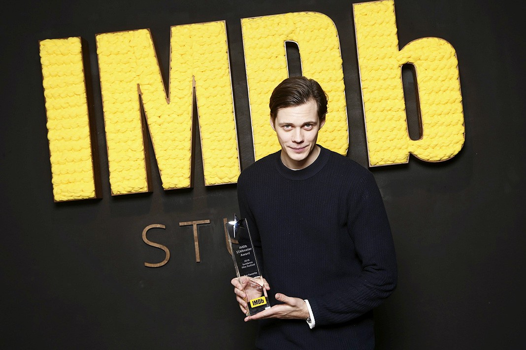 Актер получил награду IMDb STARmeter Award на кинофестивале Сандэнс в Парк-Сити, 21 января 2018 г.
