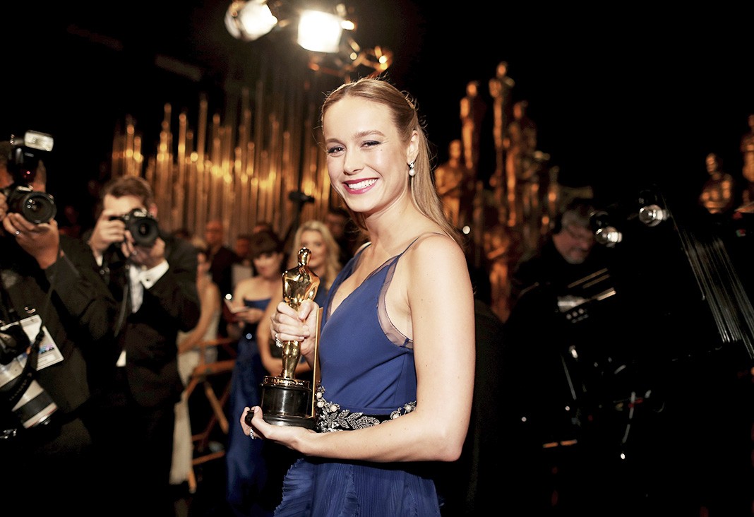 На 88-й ежегодной церемонии вручения премии «Оскар» в Голливуде, 28 февраля 2016 г.